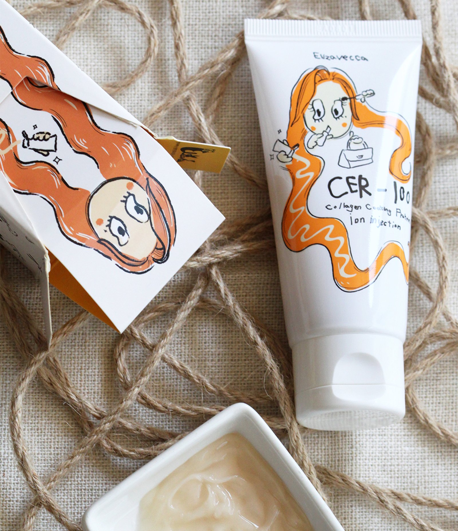 Mascara Capilar CER 100 Collagen Coating Protein Ion Injection Elizavecca 50ml 7