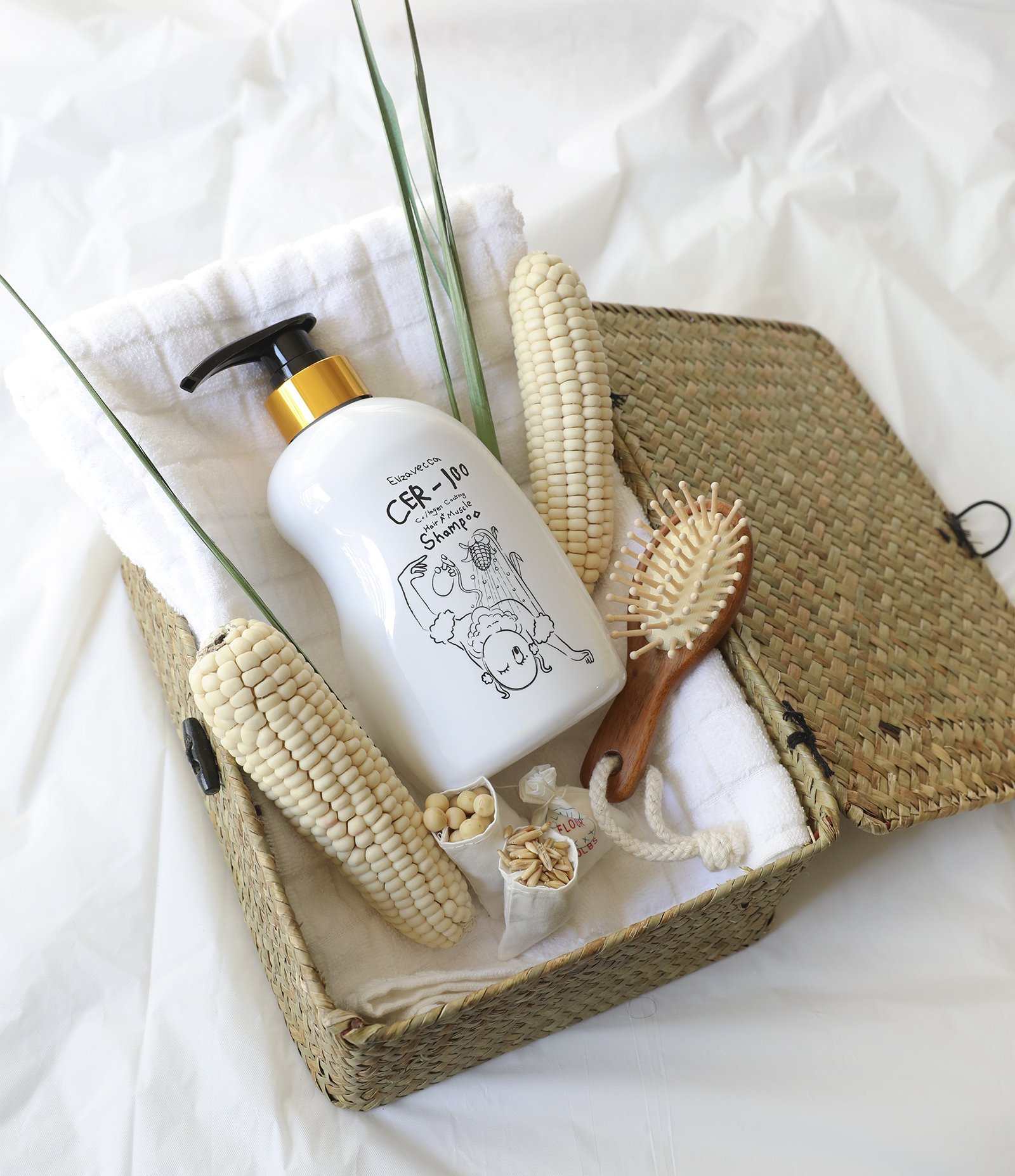 Shampoo CER 100 Collagen Coating Hair A+ Muscle Elizavecca 500ml 4