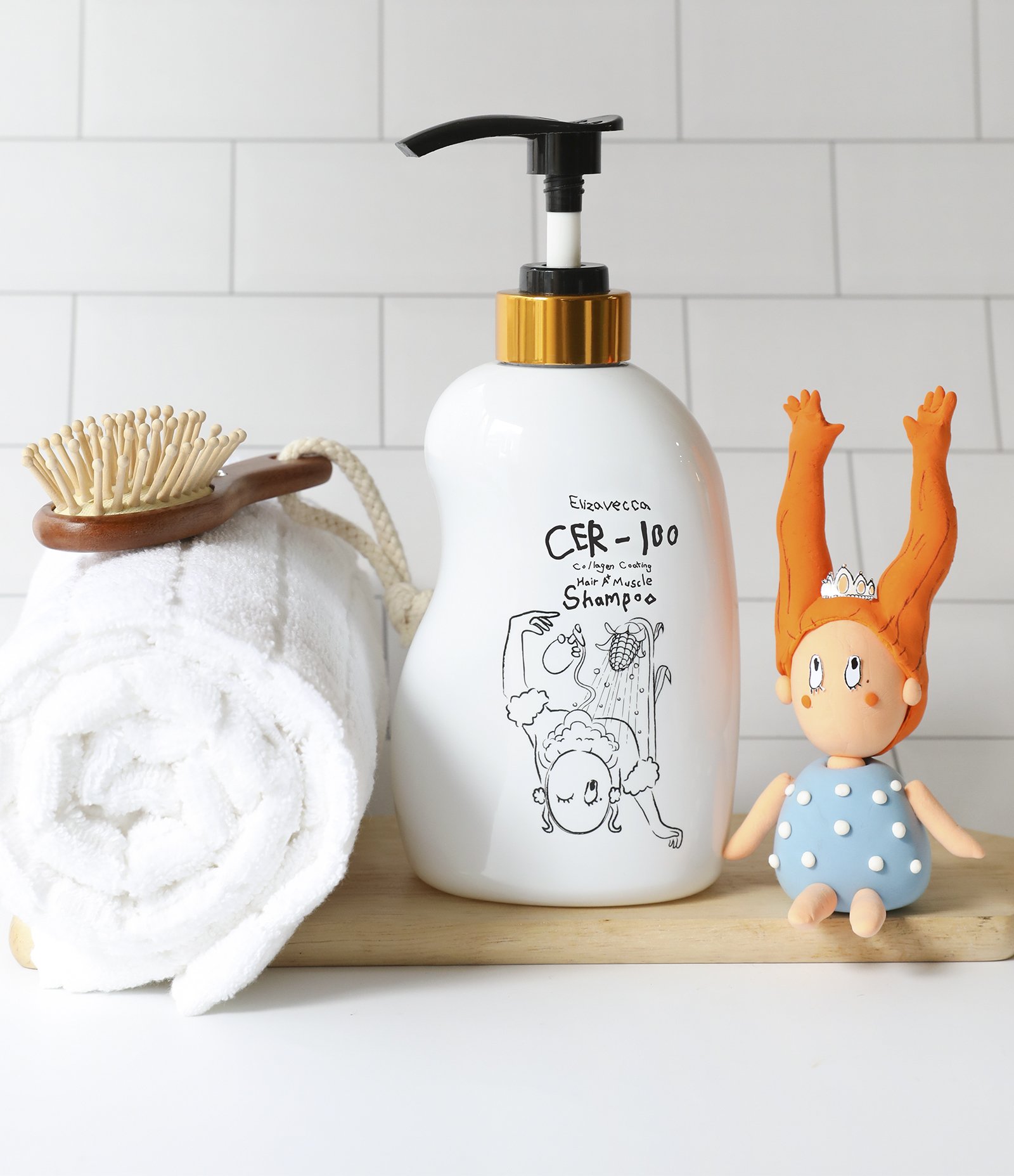 Shampoo CER 100 Collagen Coating Hair A+ Muscle Elizavecca 500ml 6