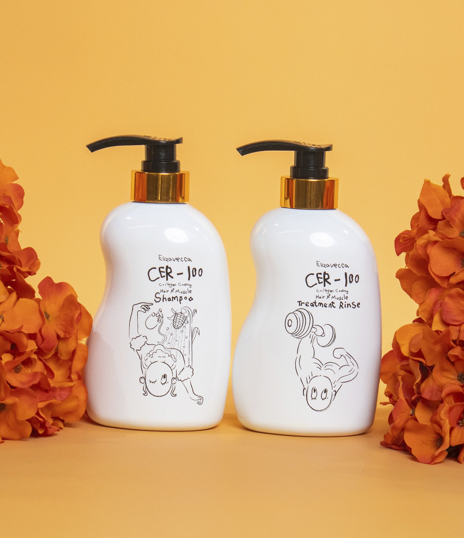 Shampoo CER 100 Collagen Coating Hair A+ Muscle Elizavecca 500ml 8