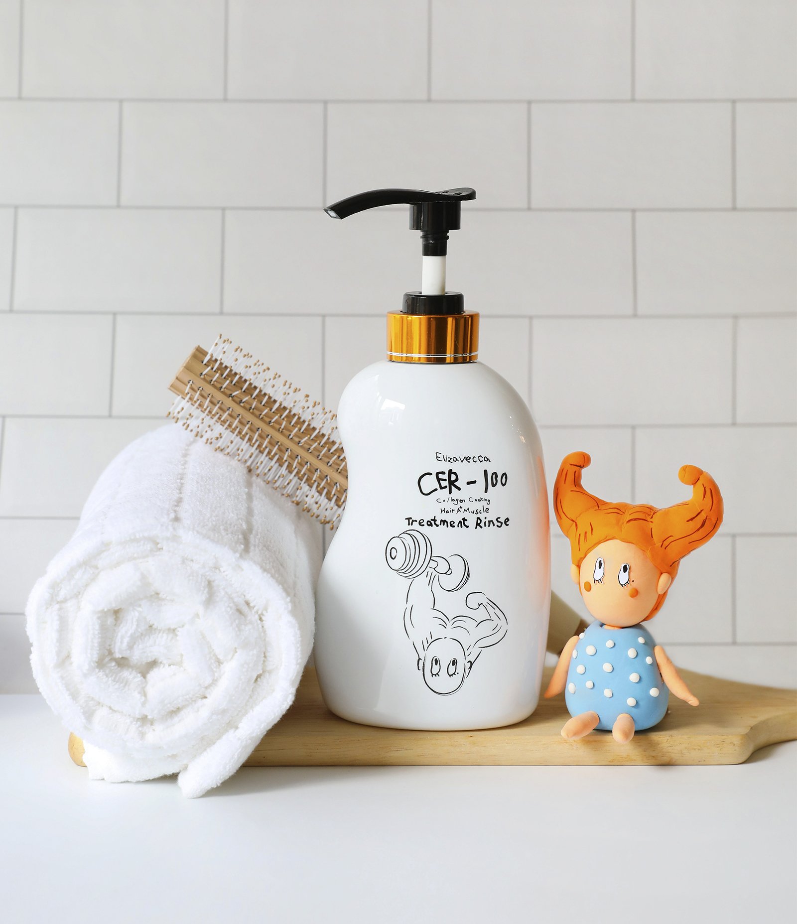 Condicionador CER 100 Collagen Coating Hair A+ Muscle Treatment 500ml Elizavecca 500ml 5