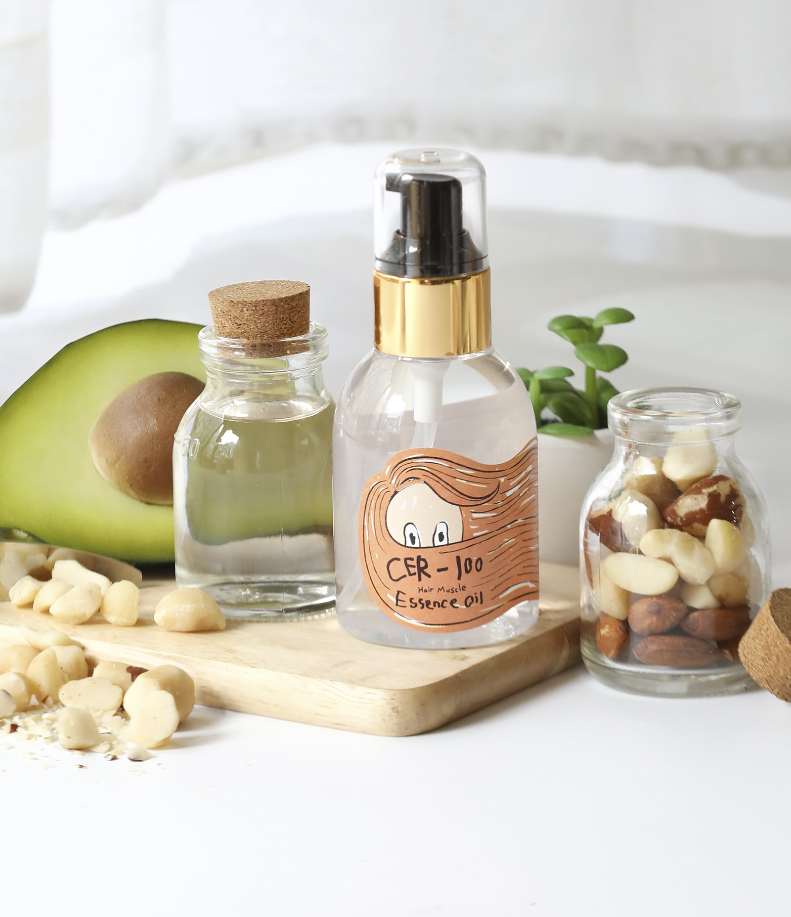 Óleo CER 100 Hair Muscle Essence Elizavecca 100ml 10