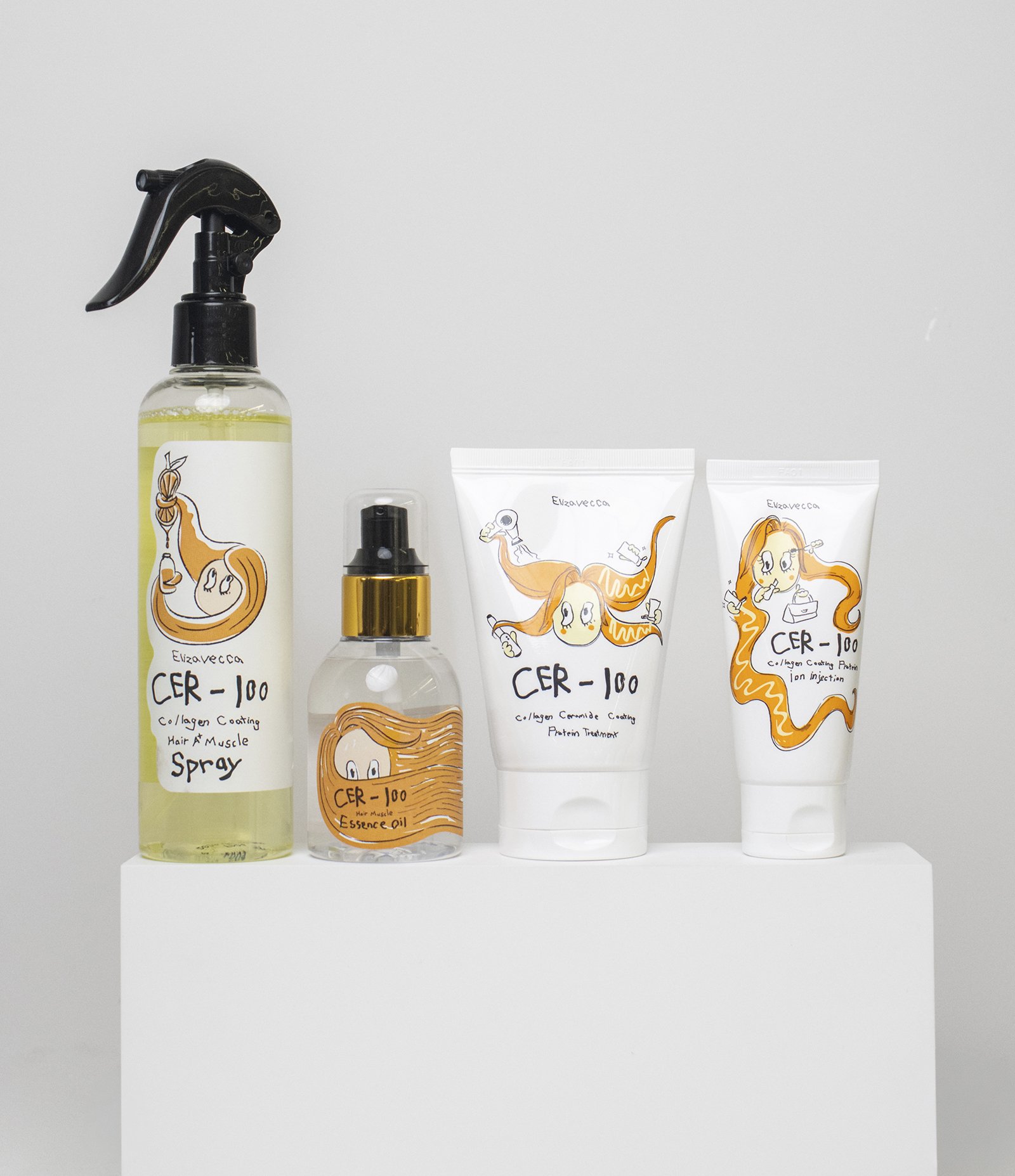 Óleo CER 100 Hair Muscle Essence Elizavecca 100ml 12