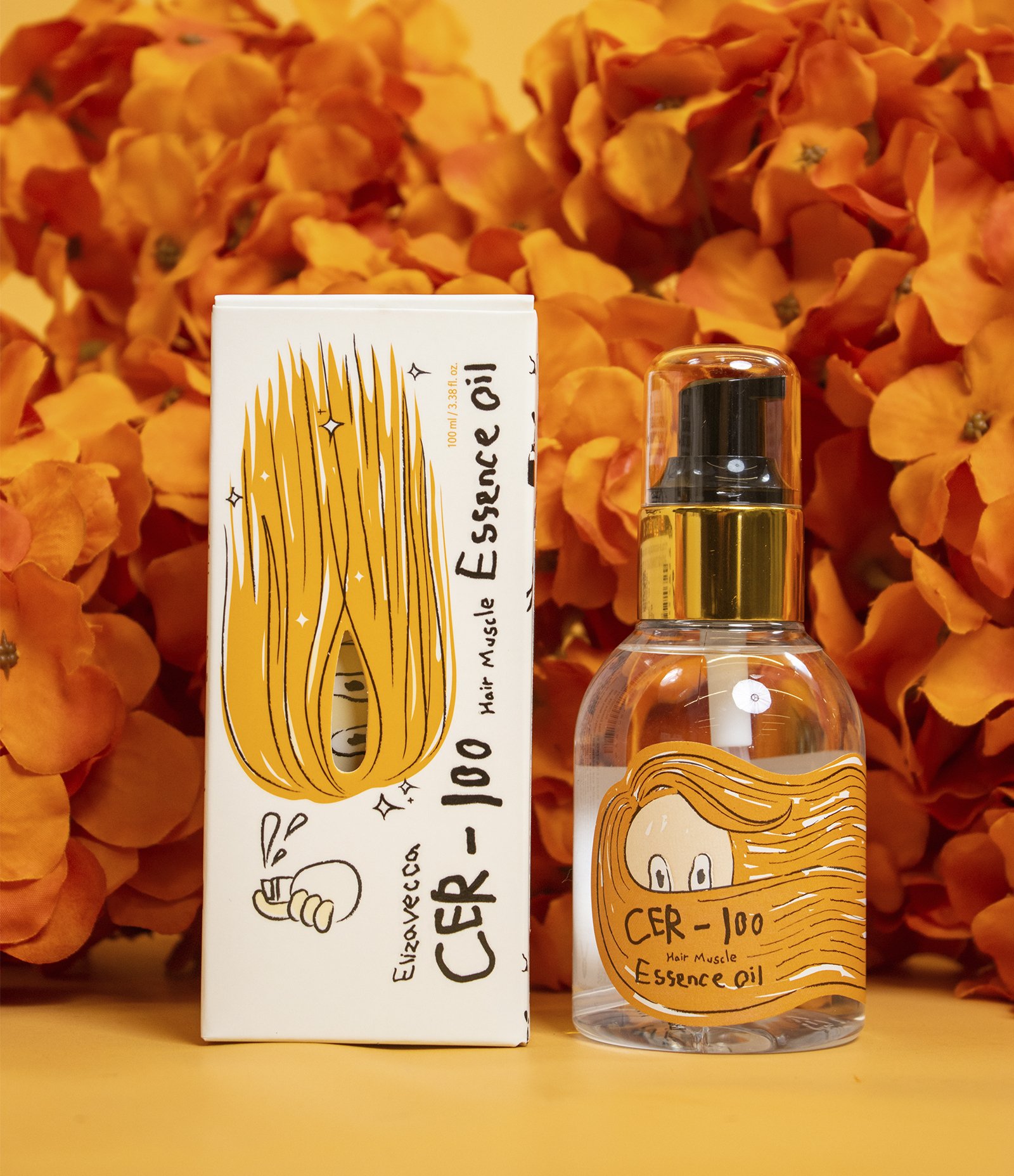 Óleo CER 100 Hair Muscle Essence Elizavecca 100ml 5