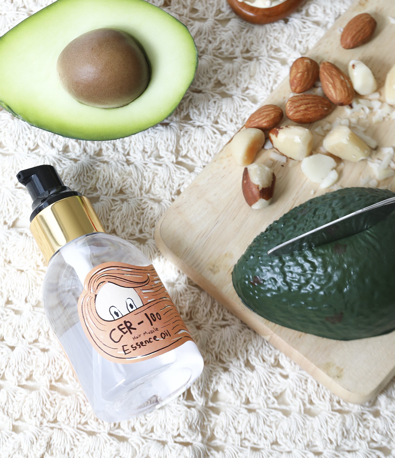 Óleo CER 100 Hair Muscle Essence Elizavecca 100ml 8