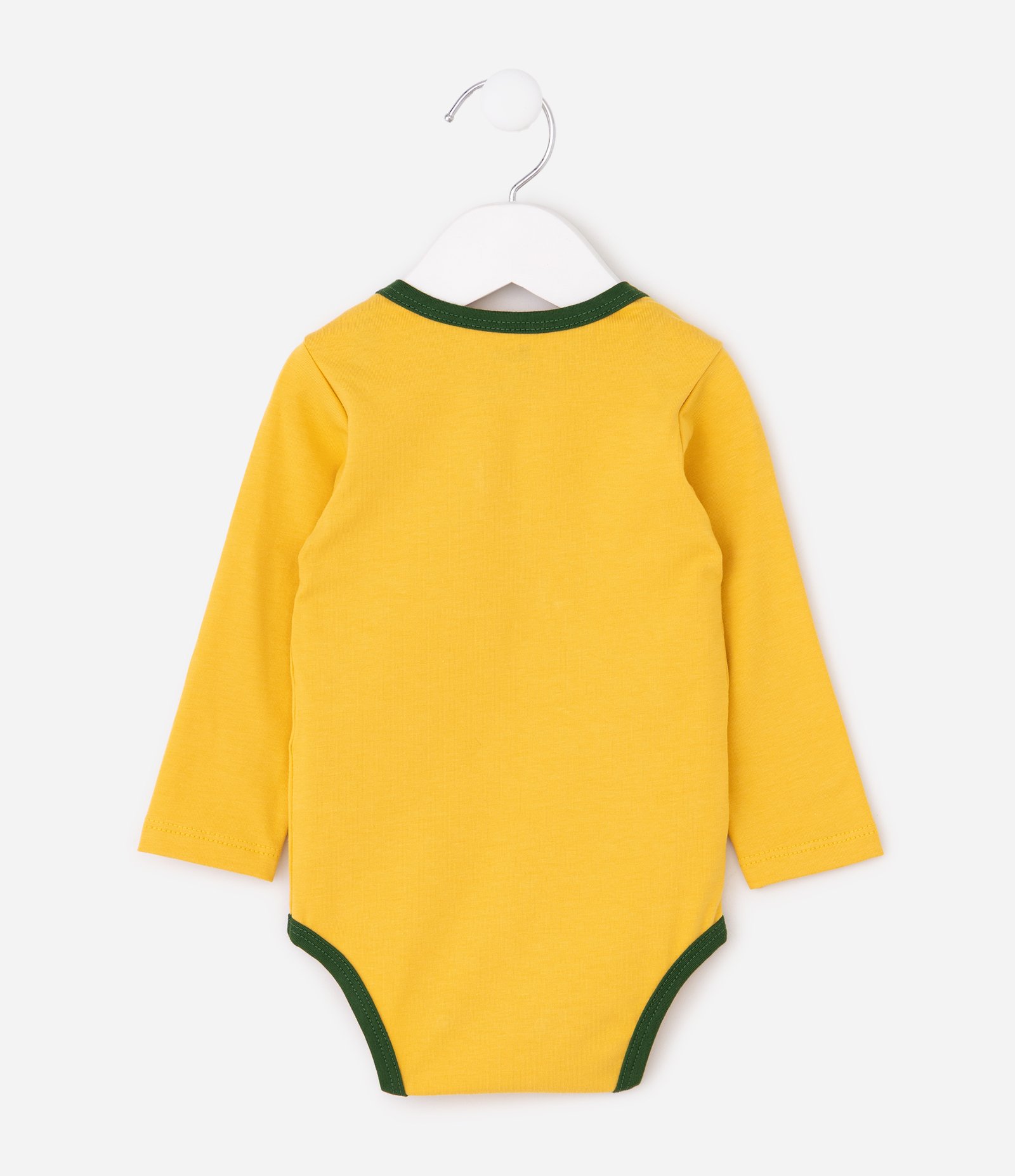 Body Infantil Esportivo Edição Especial Copa – Tam RN a 18 Meses Amarelo 2