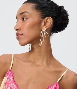 Maxi Brinco Laço com Base de Strass