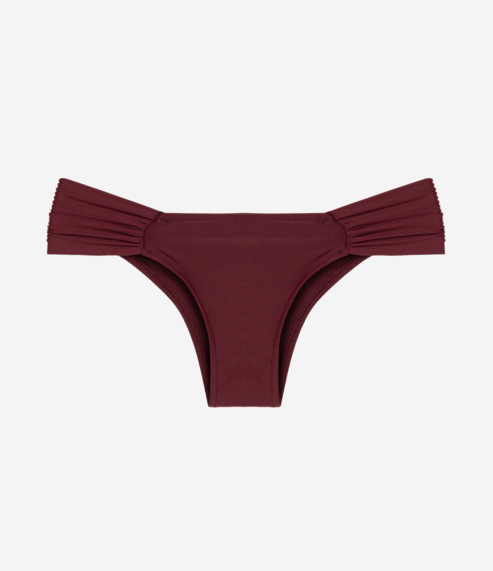 Biquíni Calcinha com Lateral Drapeada Marrom 1