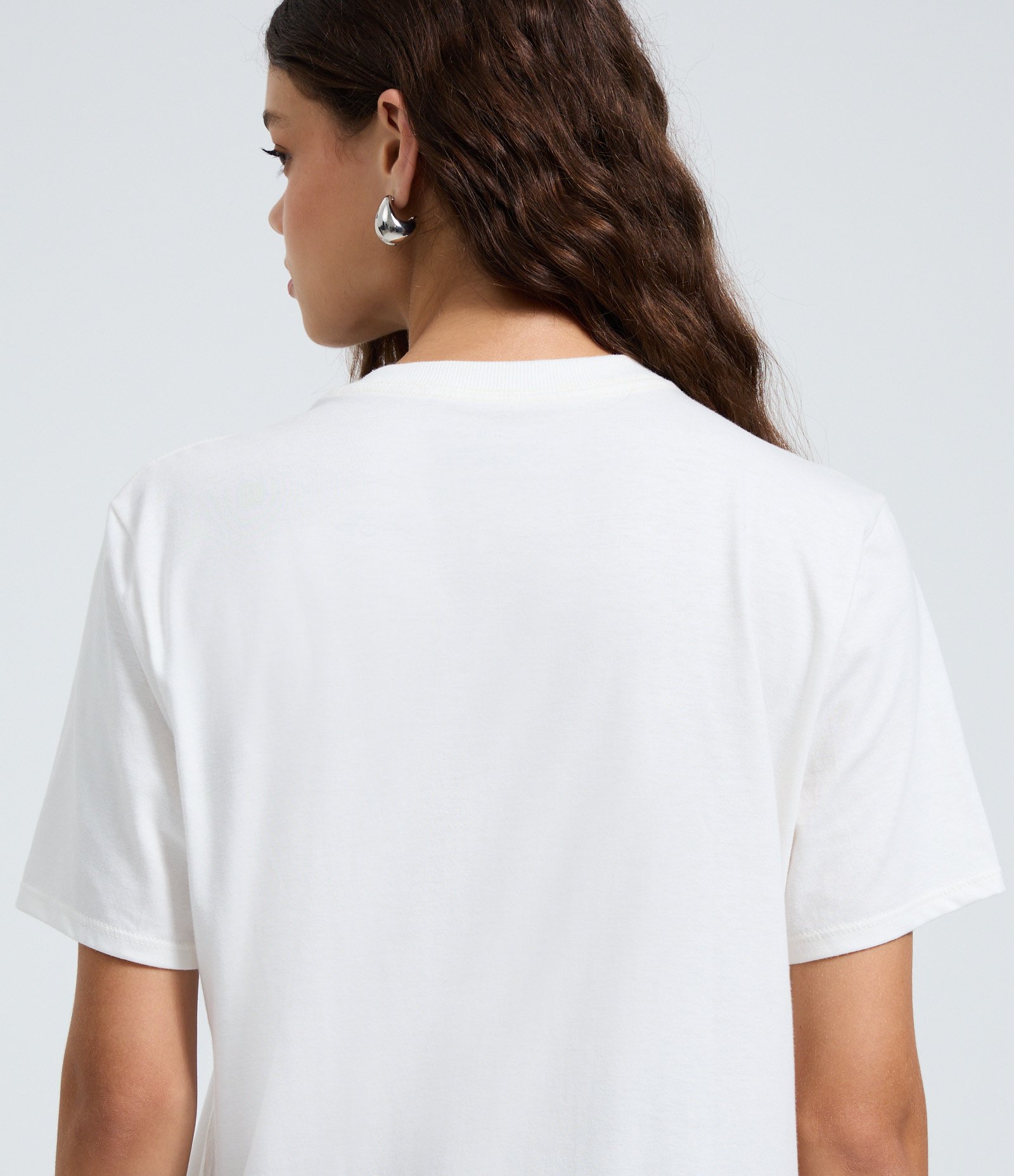 Camiseta em Algodão com Estampa Derpy e Sussie Branco 4