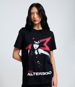 Camiseta com Estampa Cantora Lisa do Álbum Alterego