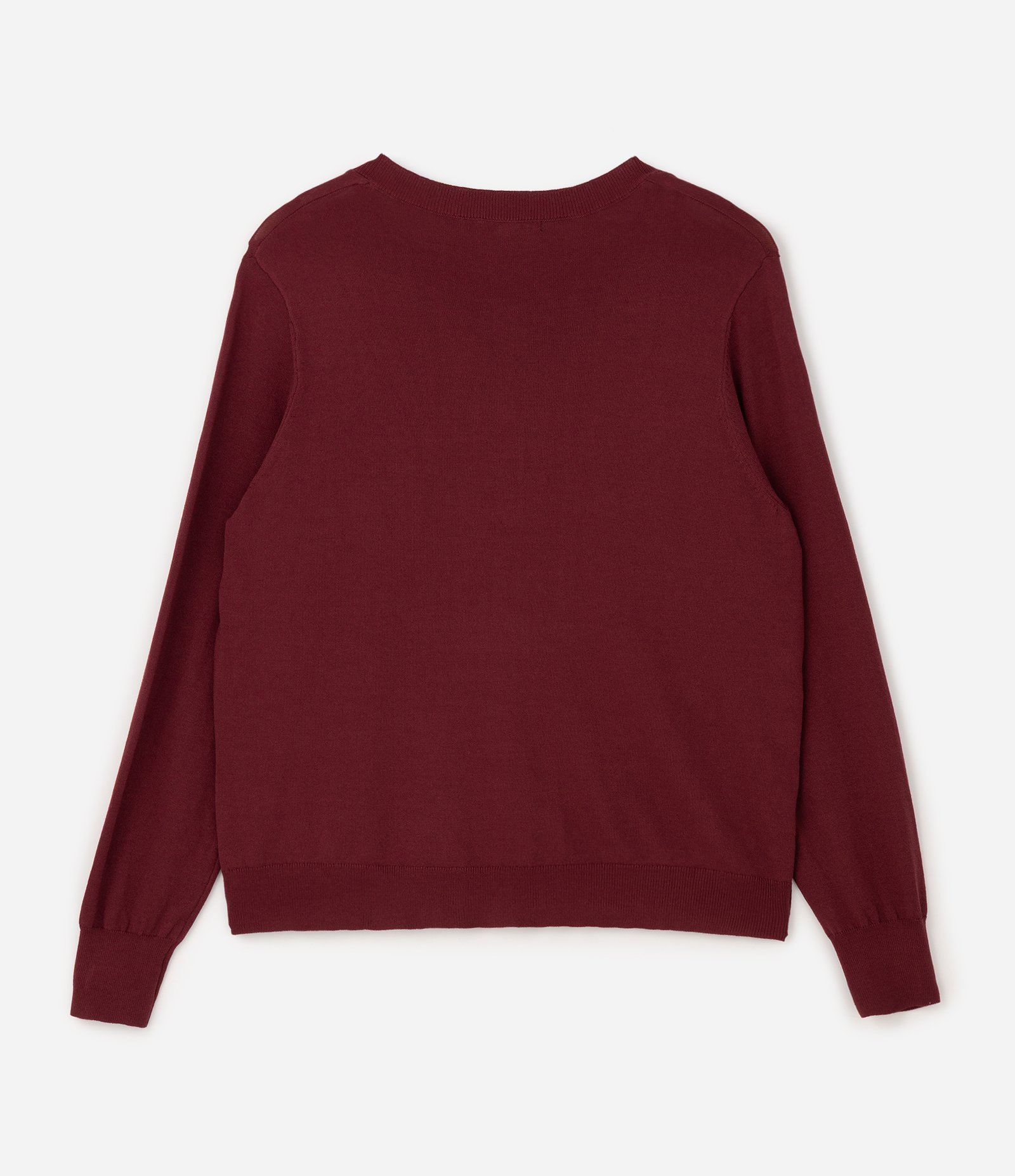 Cardigan Regular Básico em Tricô Curve & Plus Size Vermelho 6