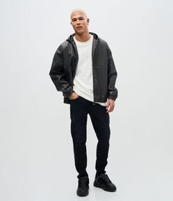 Calça Jeans Skinny Cropped