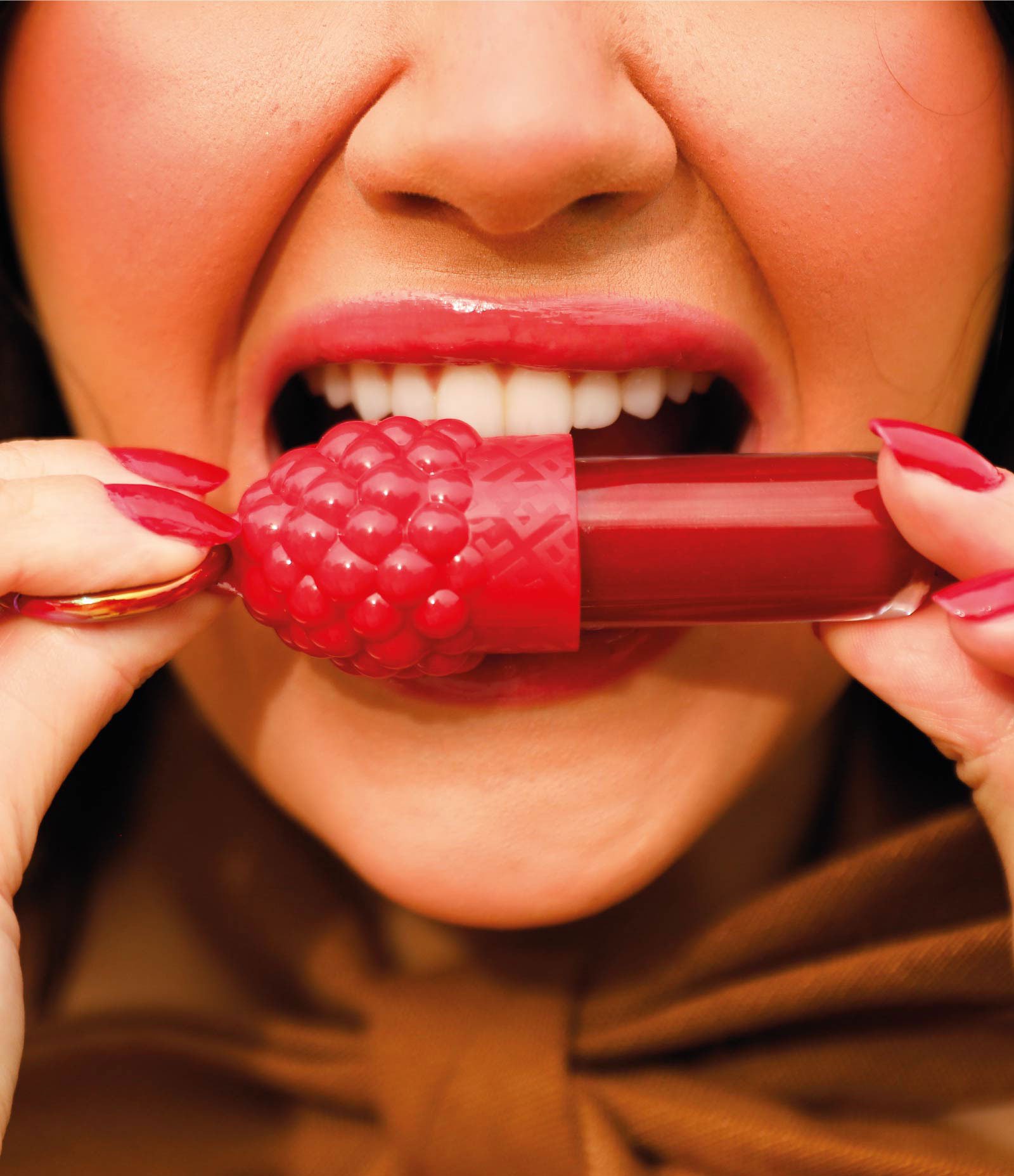 Gloss Labial Fran By Franciny Ehlke com Mosquetão Fran Boesa Vermelho 8