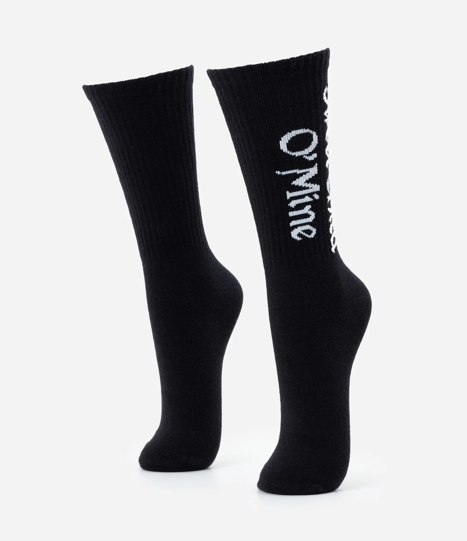 Meia Cano Longo em Algodão Sweet Child O'Mine do Guns Preto 1