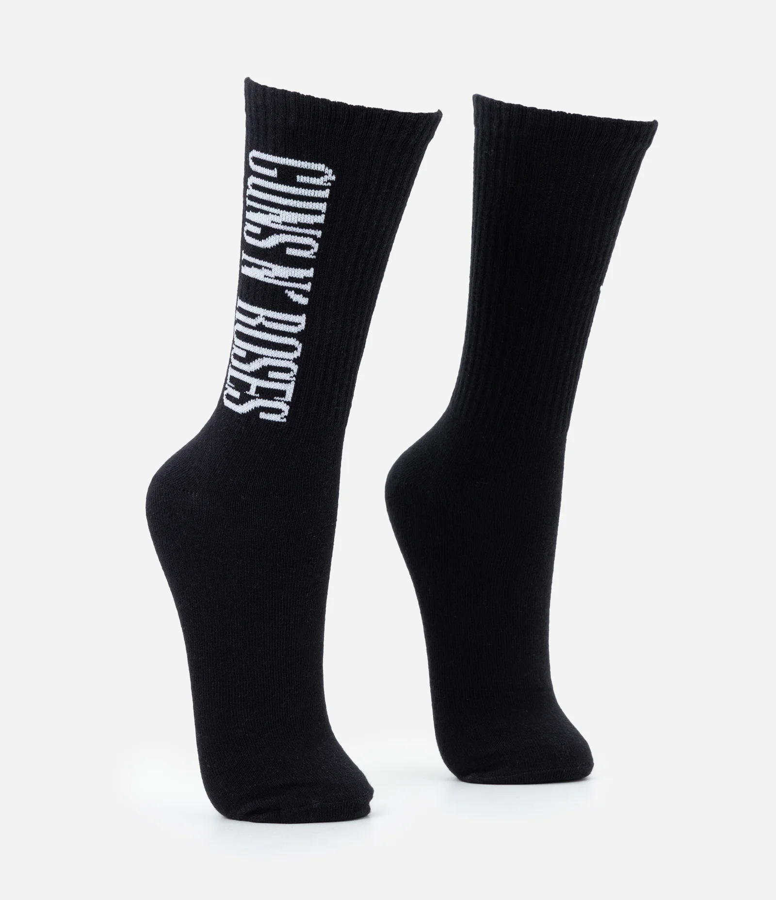 Meia Cano Longo em Algodão Sweet Child O'Mine do Guns Preto 2