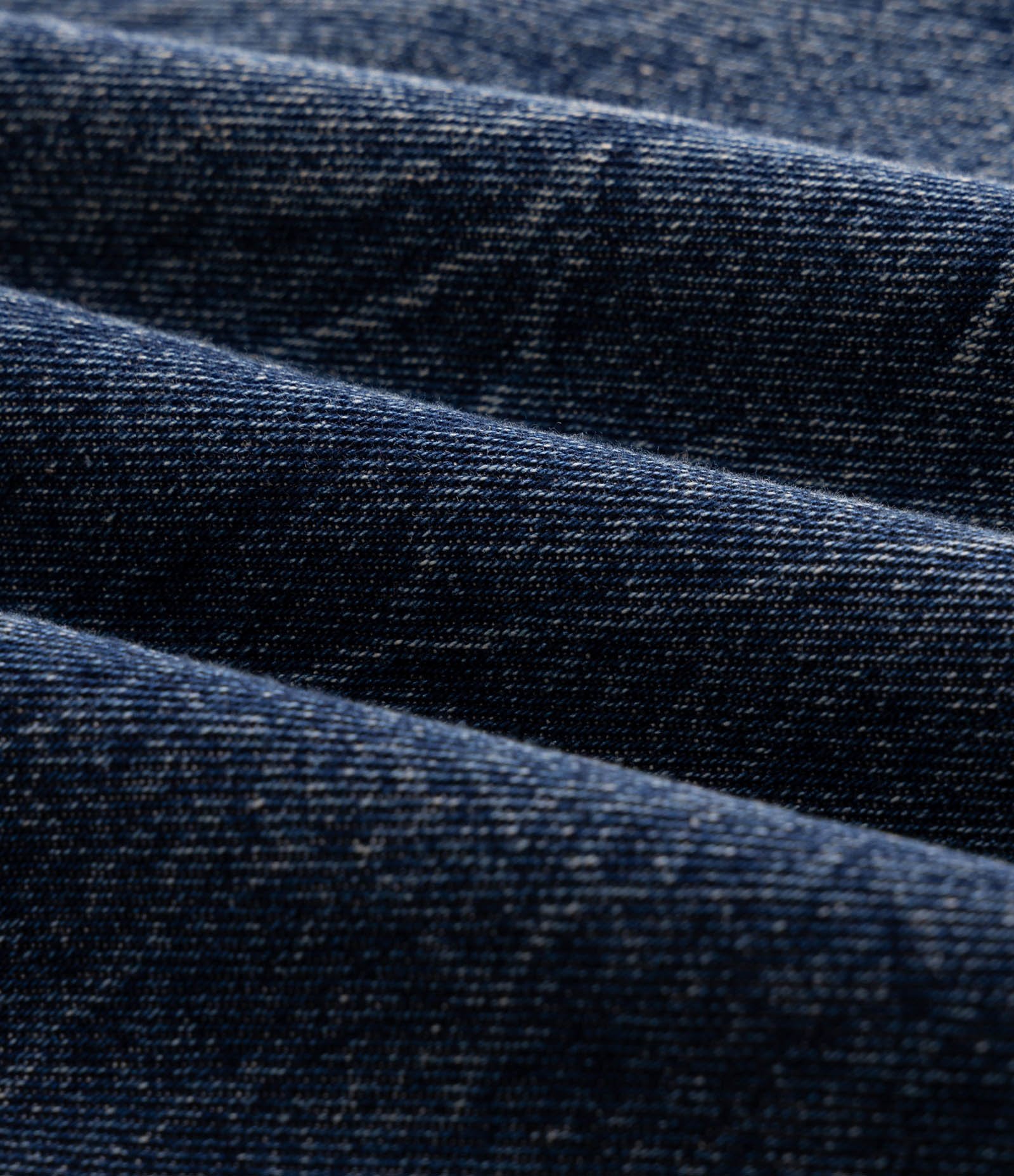 Calça Jeans Barrel com Costura Deslocada Azul 6