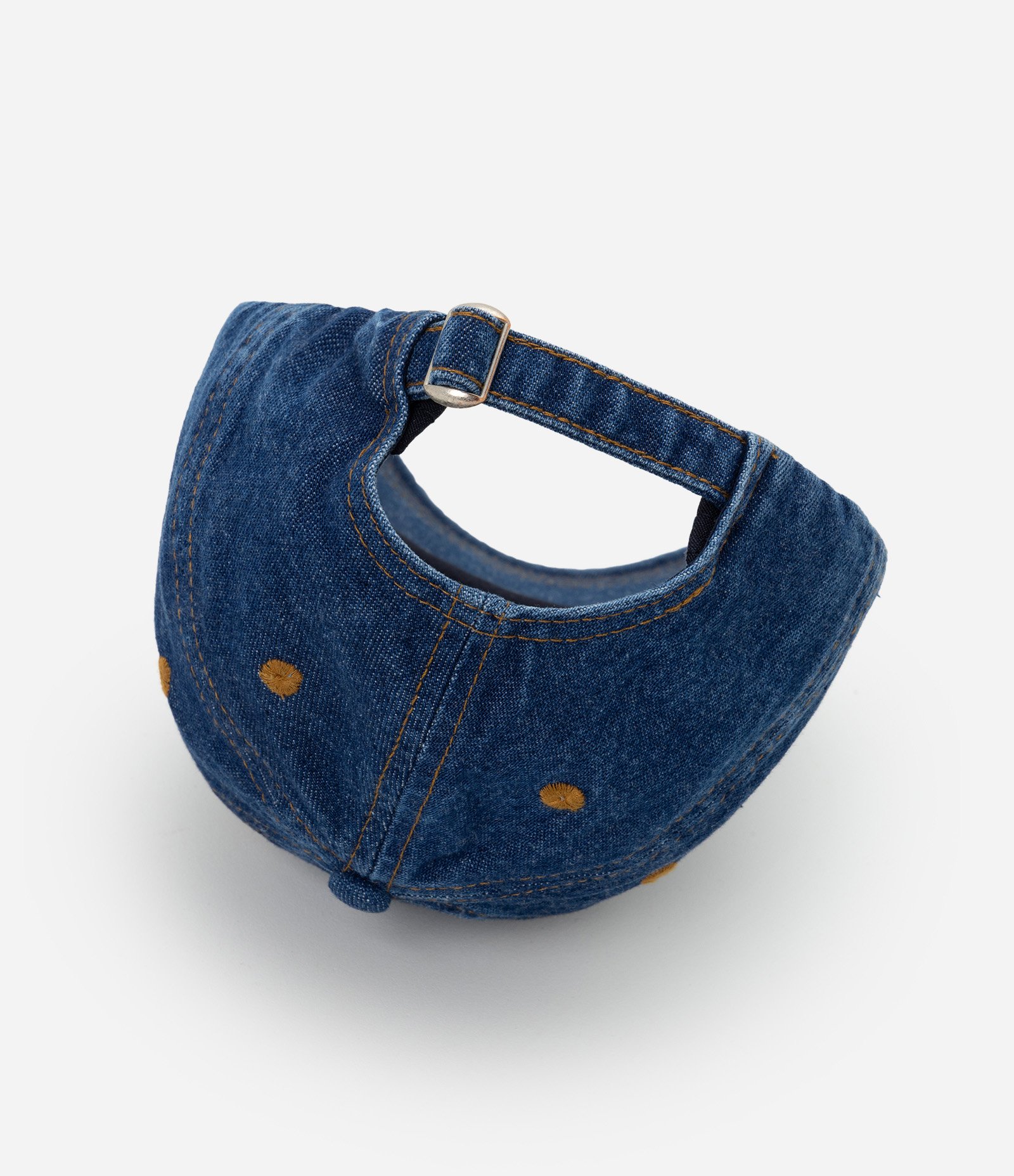 Boné Jeans Azul em Sarja Azul 4