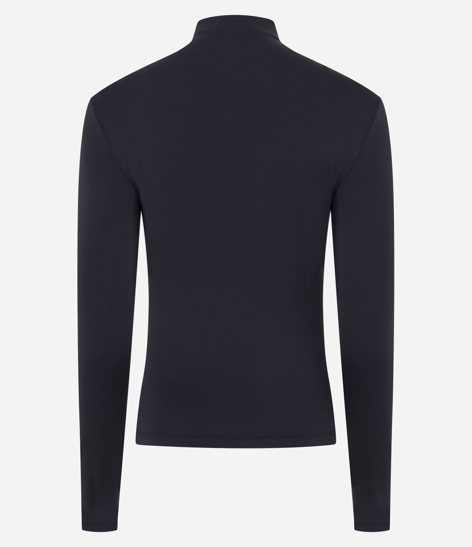 Blusa em Poliamida com Gola Alta Preto 2