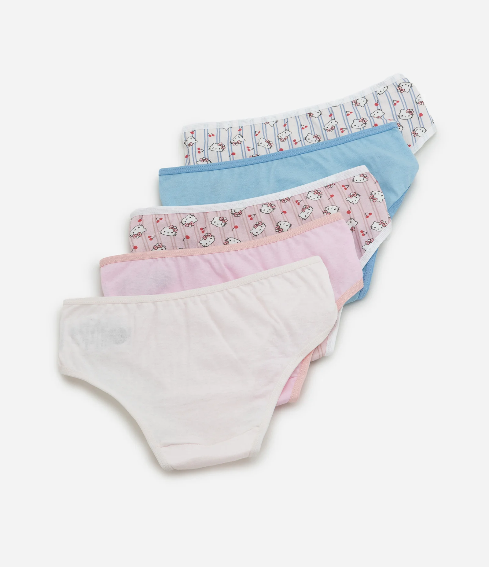 Kit 05 Calcinhas Infantil Slip Hello Kitty – Tam 4 a 14 Anos Sortido 2