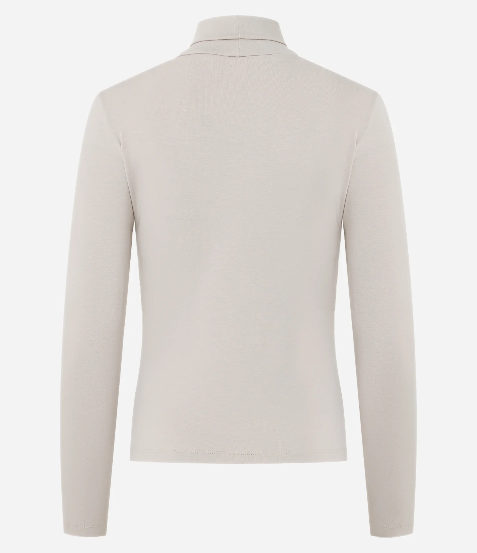 Blusa em Algodão com Golinha Alta Off White 2