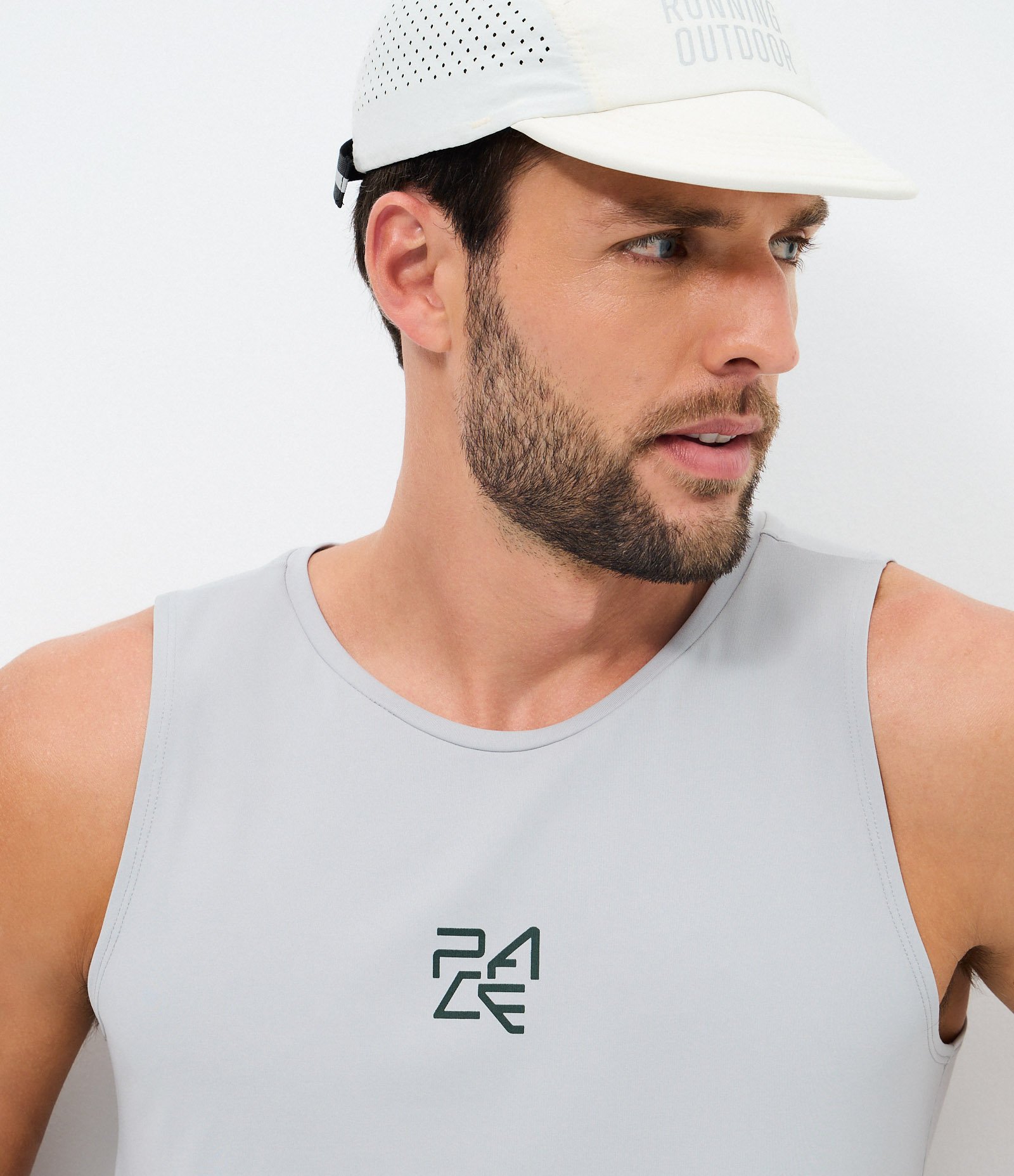 Regata Esportiva Dry com Silk no Peito Cinza 3