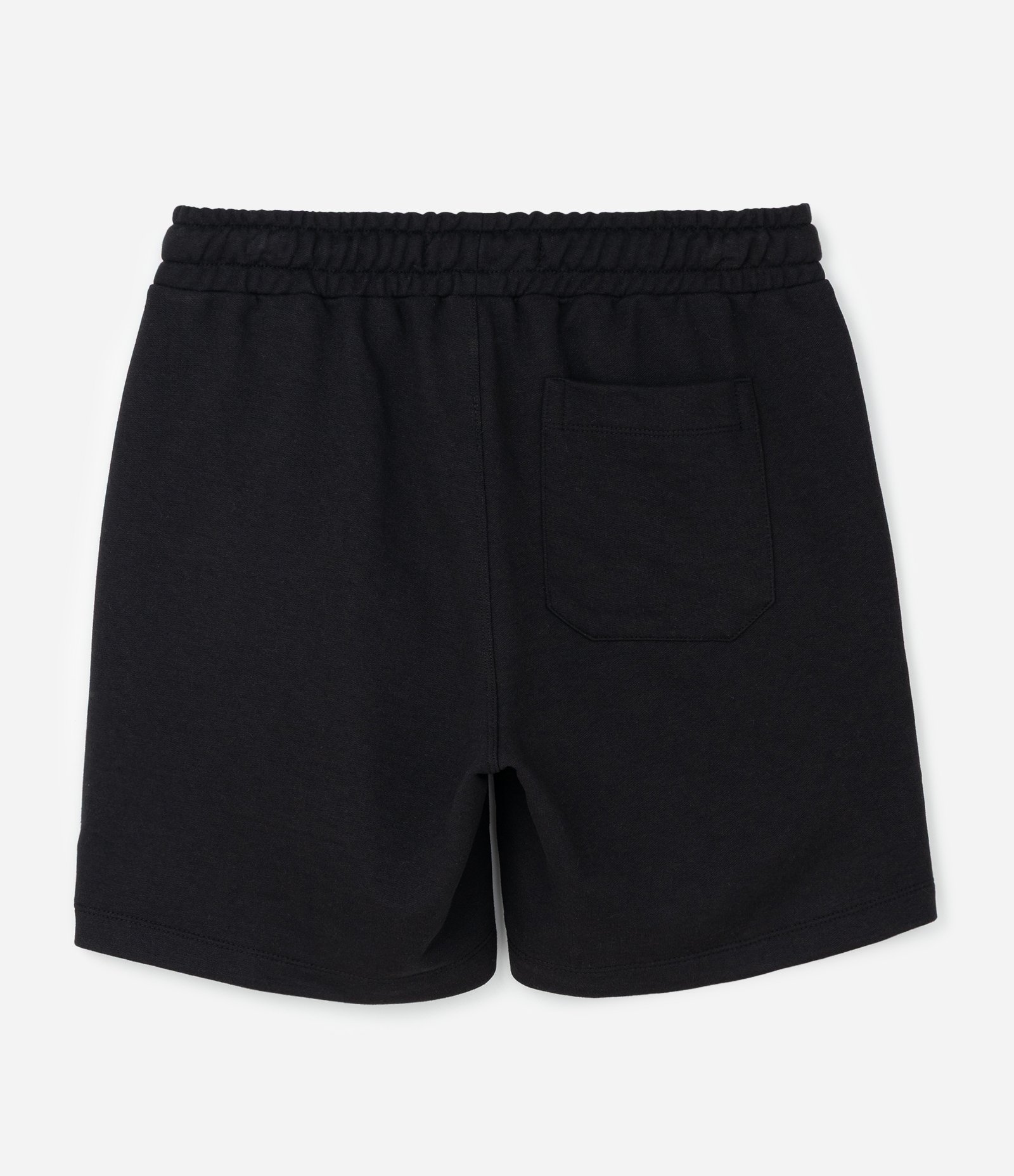 Bermuda Moletinho Regular com Estampa FAITH Preto 2