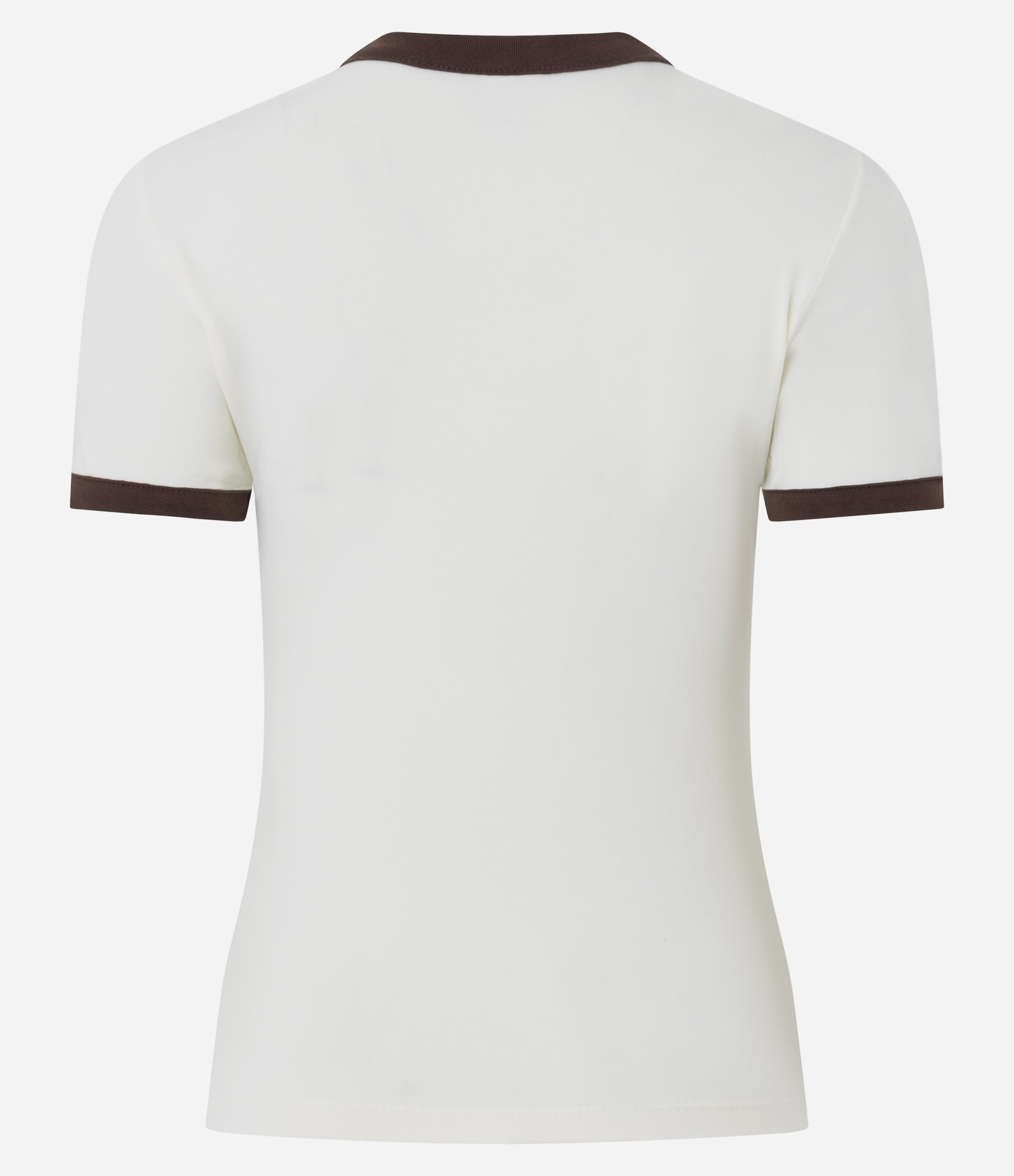 Camiseta com Detalhes Constrastantes e Estampa Lettering Tokyo Off White 6