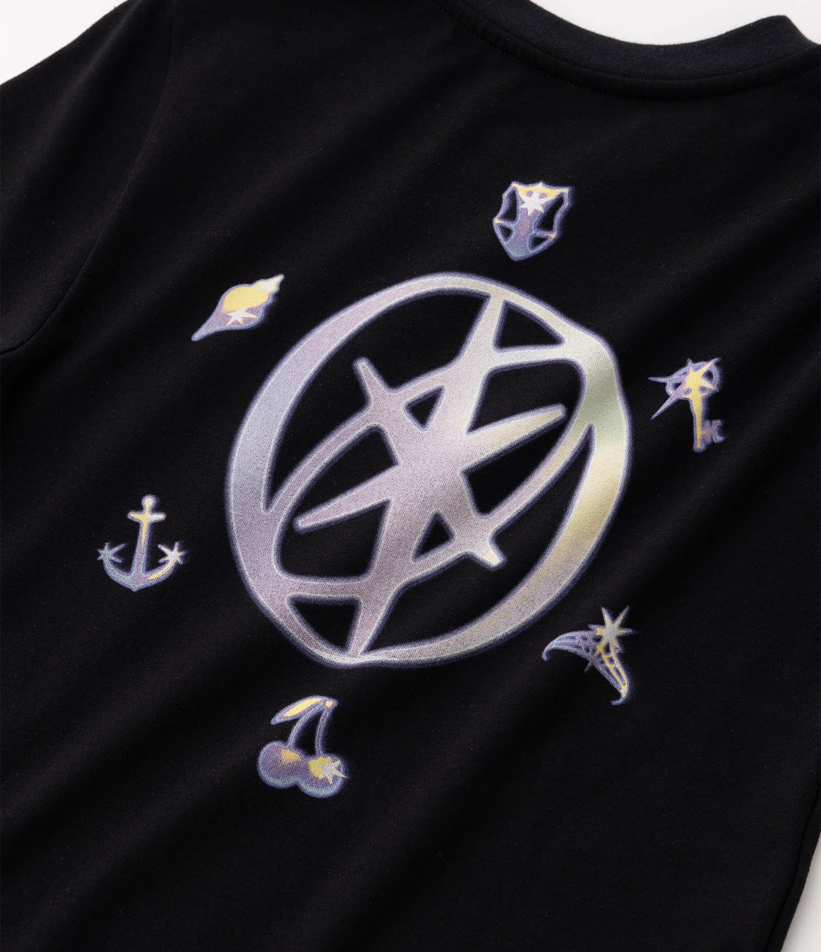 Camiseta em Algodão com Estampa Katseye com Lettering Preto 4