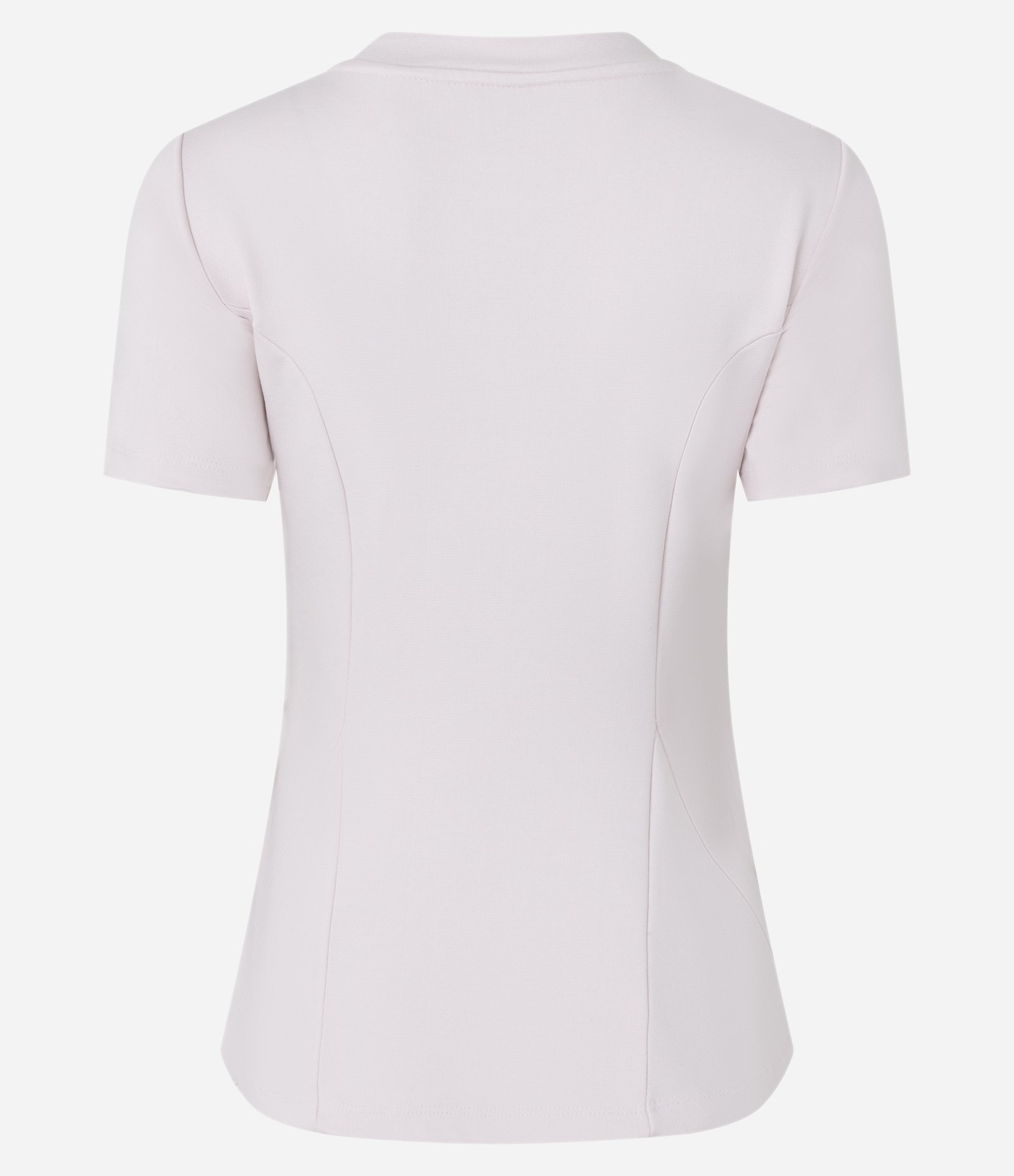 Blusa Peplum em Ponto Roma e Gola Redonda Rosa 2
