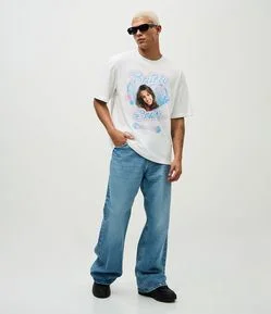 Calça Jeans Baggy Flare