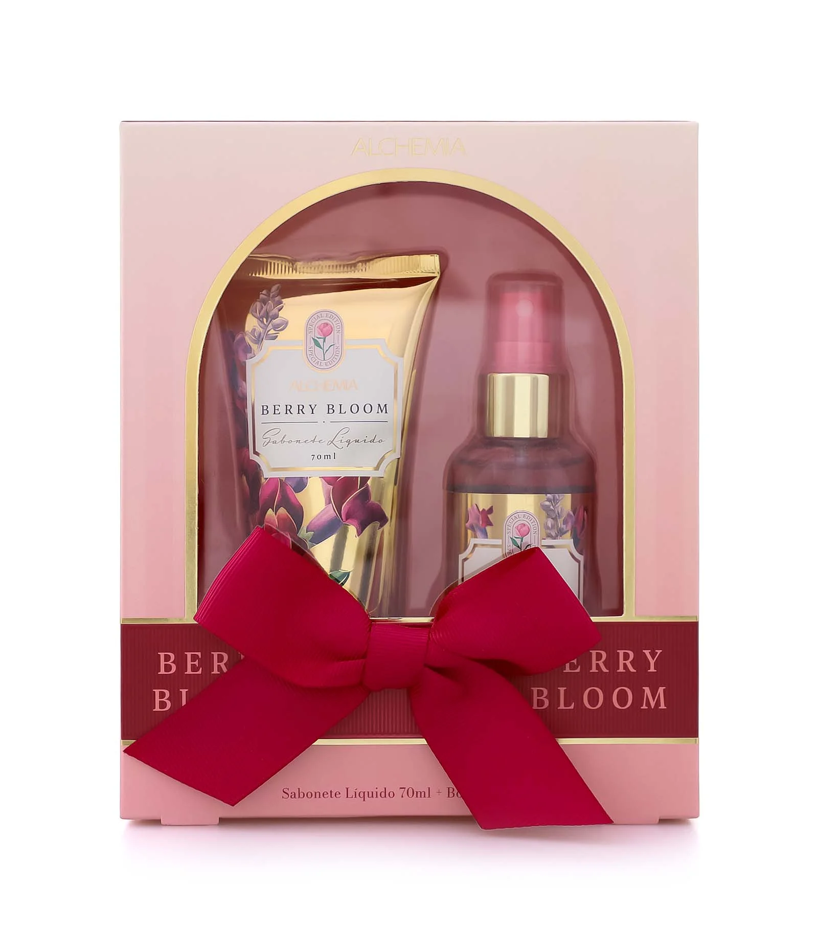 Kit Caixa Laco Maes 2026 com Sabote Liquido e Body Splash Alchemia KIT 1