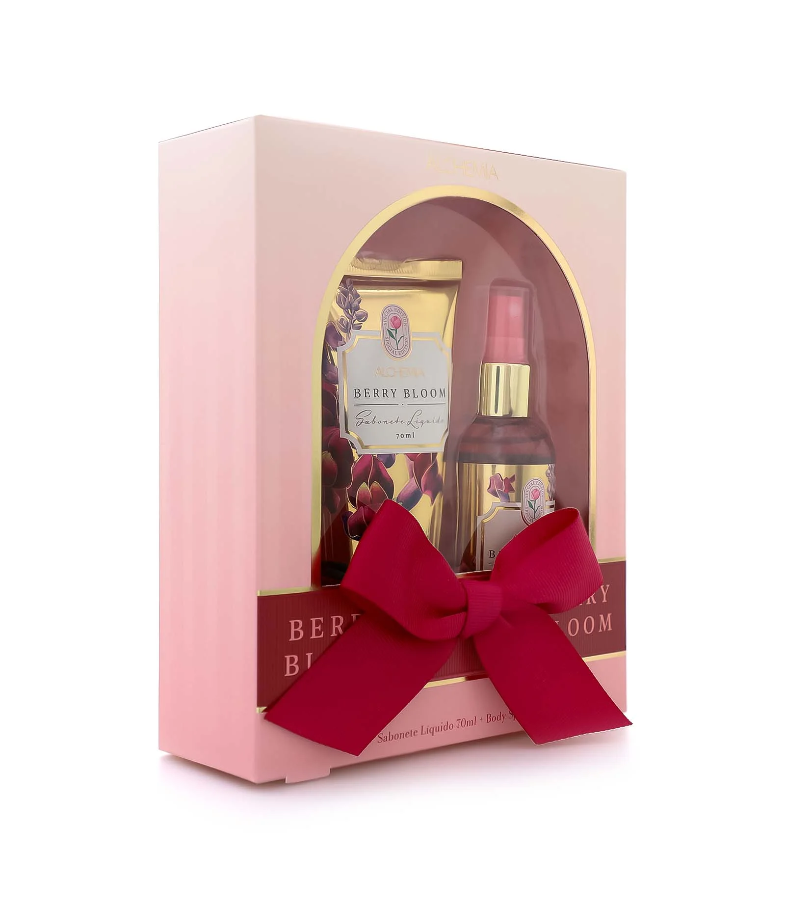 Kit Caixa Laco Maes 2026 com Sabote Liquido e Body Splash Alchemia KIT 2