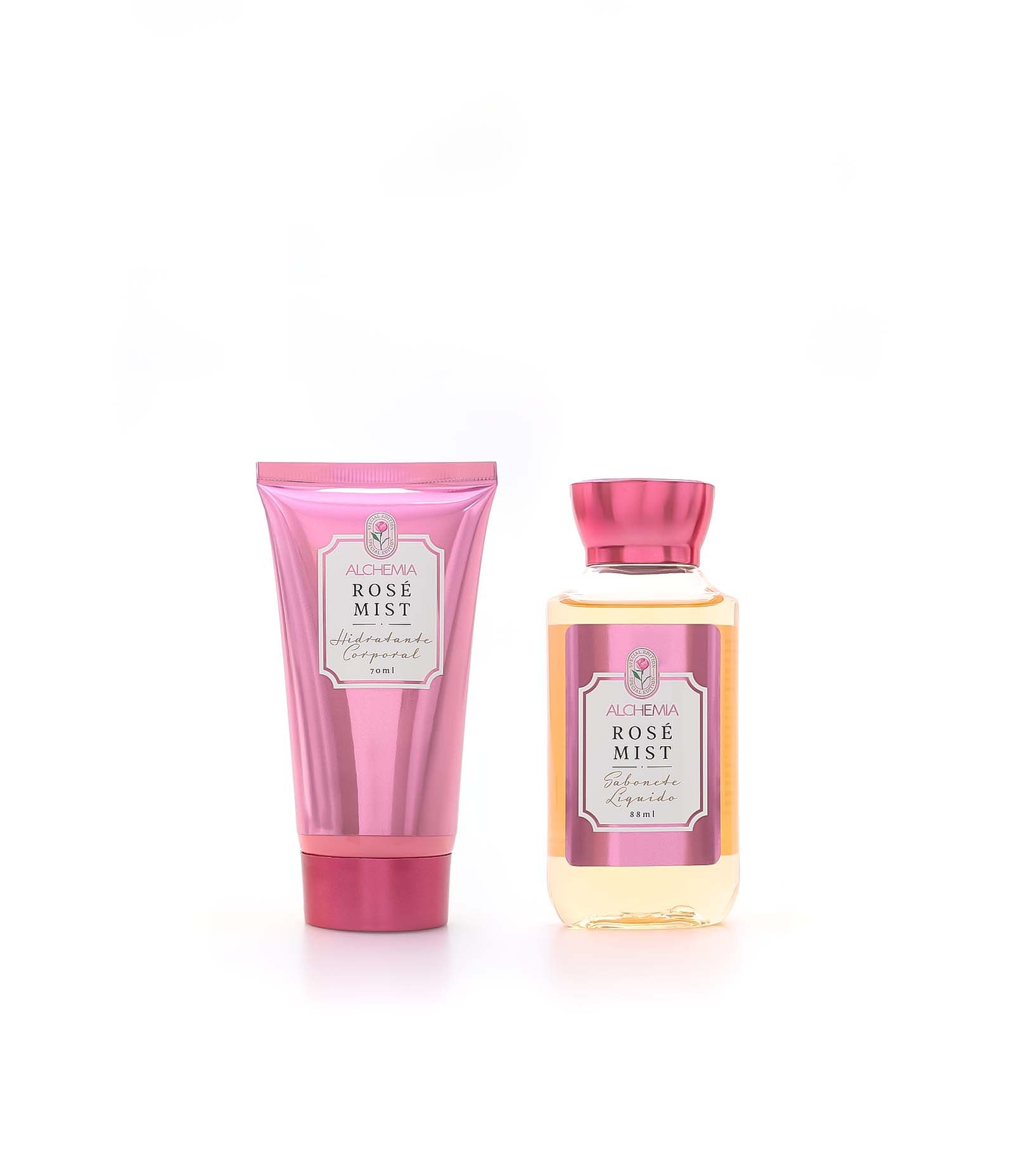 Kit Sacolinha Maes 2026 com Sabonete Liquido e Hidratante Alchemia KIT 5