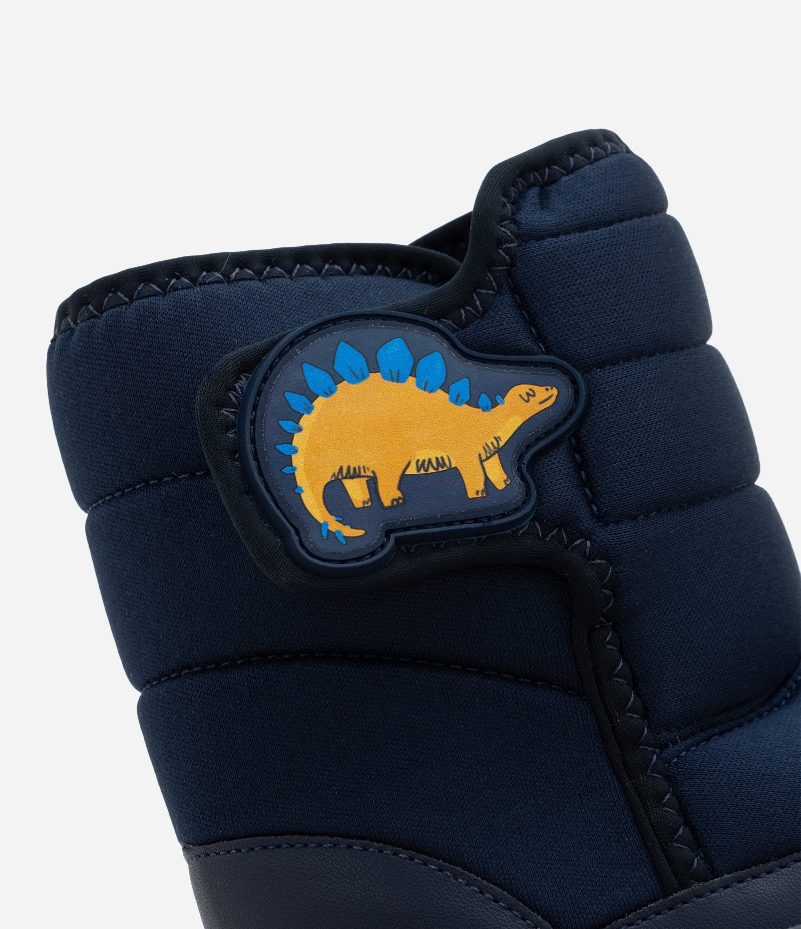 Bota Infantil Dinossauro com Pelinho e Solado LED – Tam 20 a 27 Azul Marinho 4