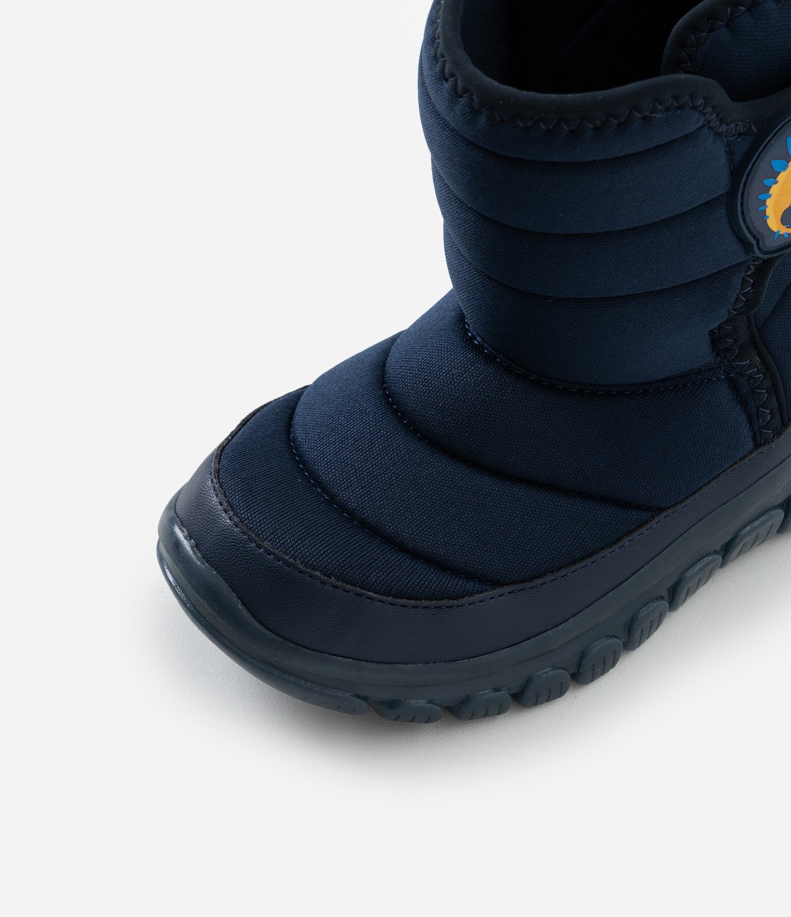 Bota Infantil Dinossauro com Pelinho e Solado LED – Tam 20 a 27 Azul Marinho 5