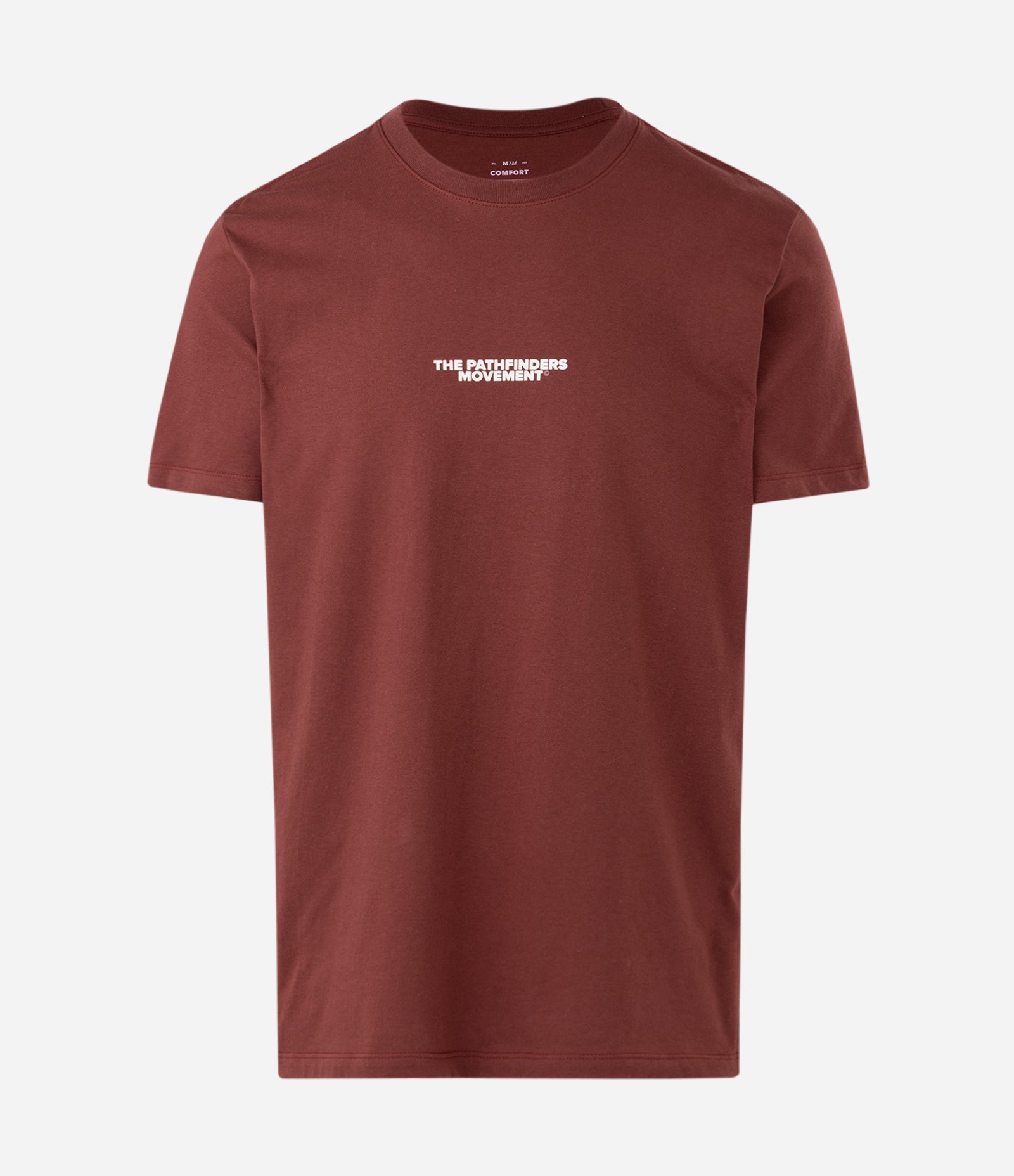 Camiseta Comfort em Algodão com Lettering Vermelho 5