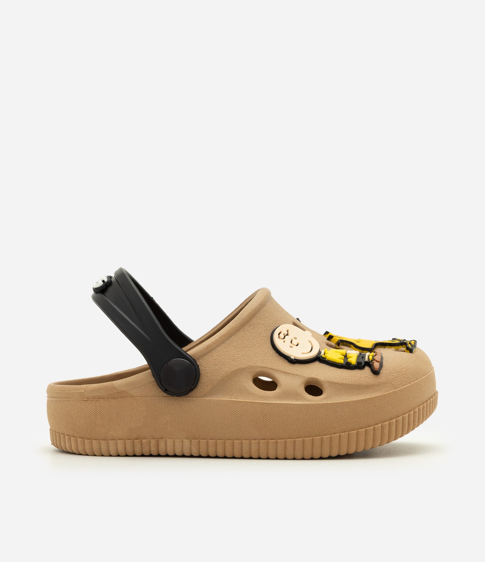 Sandália Infantil Babuche com Apliques Snoopy – Tam 20 ao 29 Marrom Claro 4