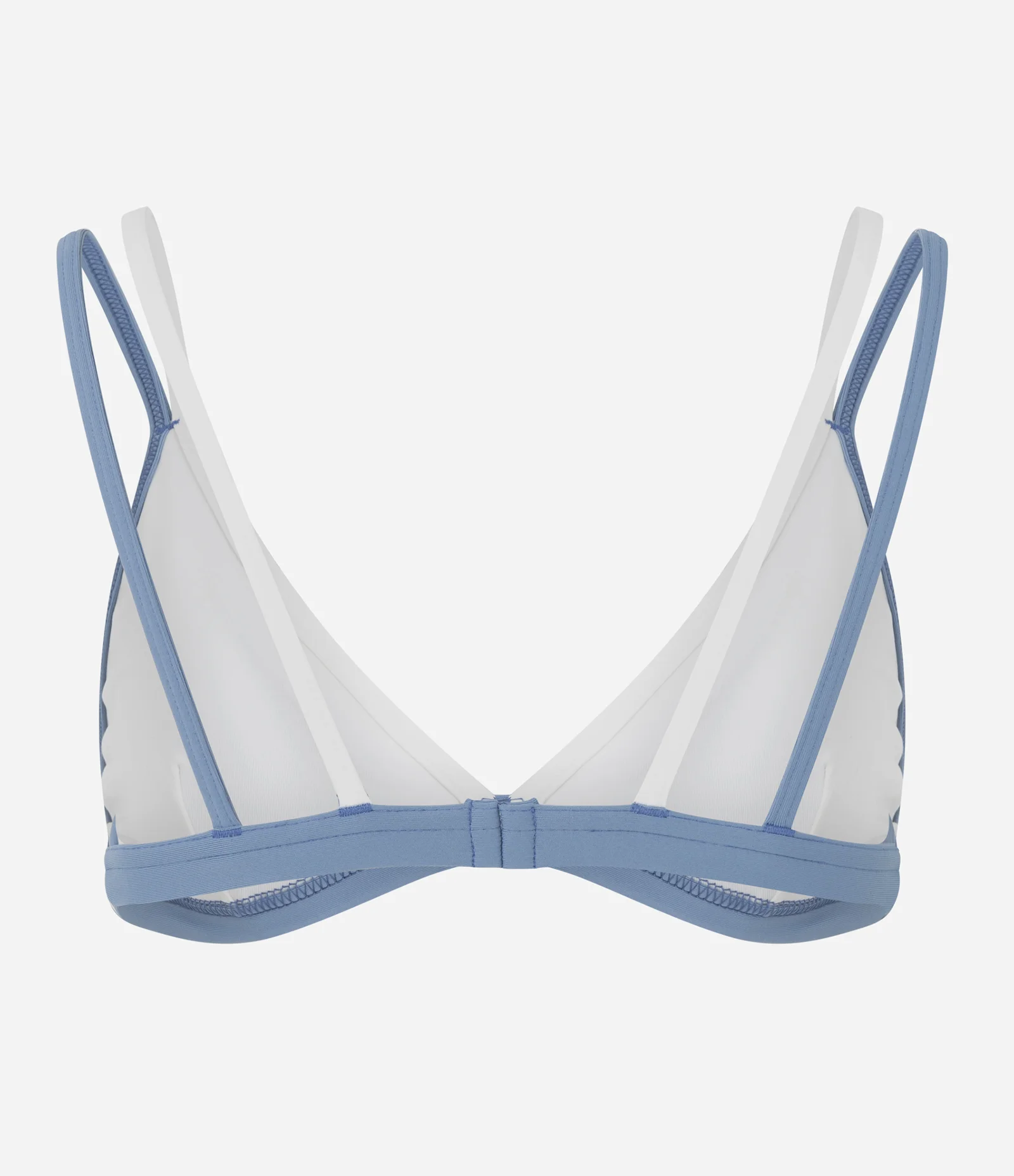 Top Esportivo Bicolor com Sobreposição Azul/Branco 2