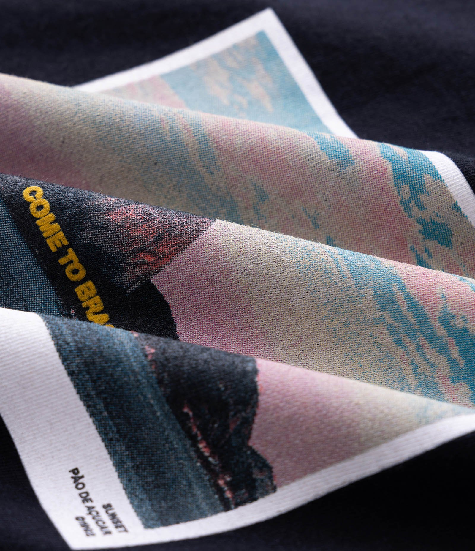 Camiseta Manga Curta Photoprint Come to Brasil Preto 3