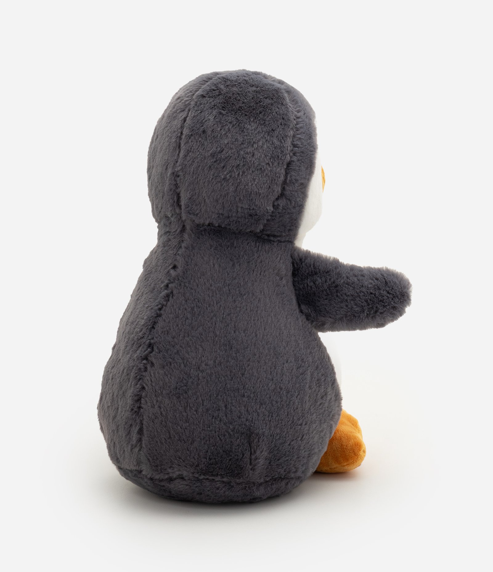 Bicho de Pelúcia com Formato de Pinguim Cinza 3
