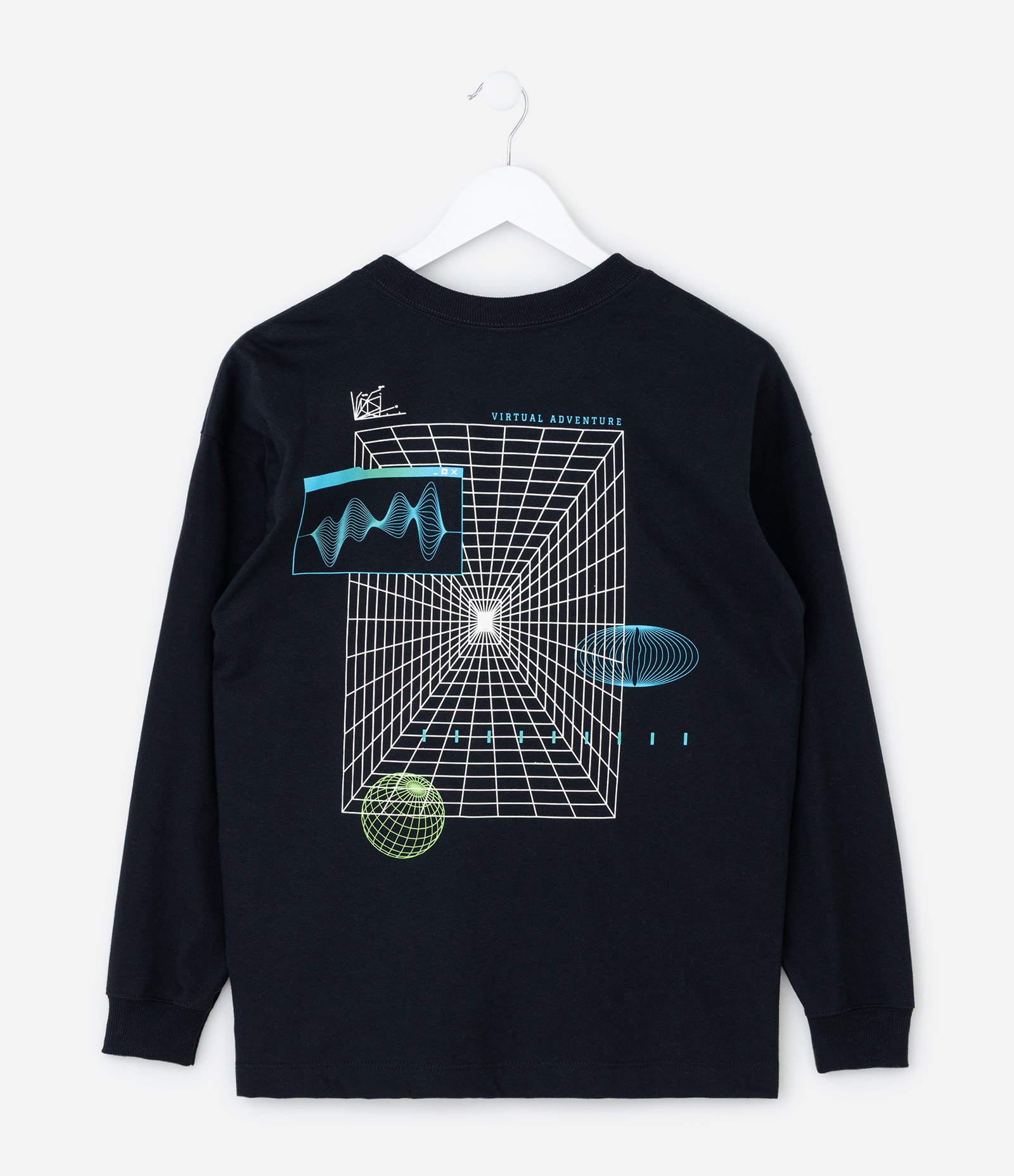 Camiseta Infantil com Estampa Over Gamer Grid em Relevo – Tam 5 a 14 Anos Preto 1