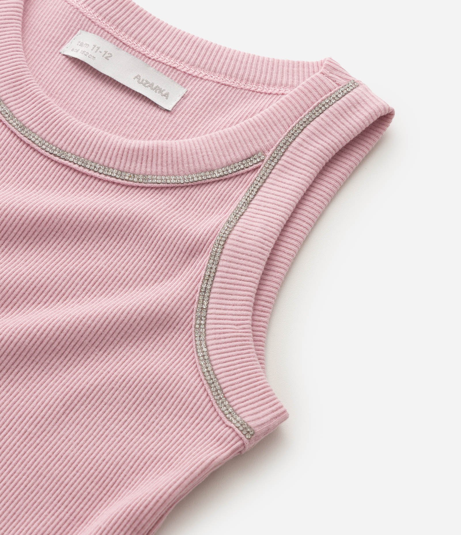 Regata Infantil com Cava Americana – Tam 5 a 16 Anos Rosa Claro 5