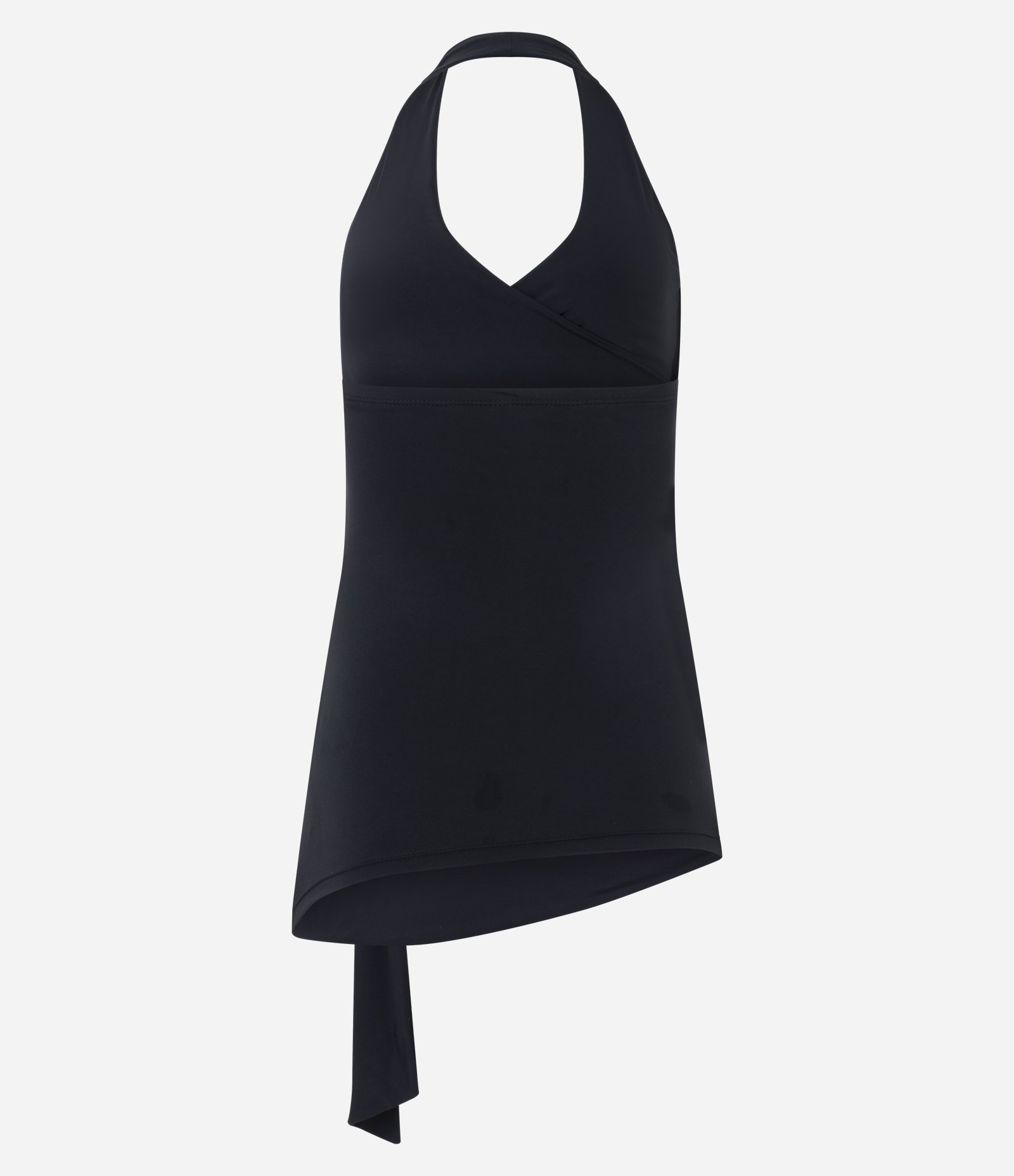Blusa Frente Única com Faixa Lateral e Aviamento Metálico Preto 7