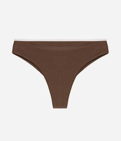 Biquini Calcinha Hot Pants com Cós Contrastantes