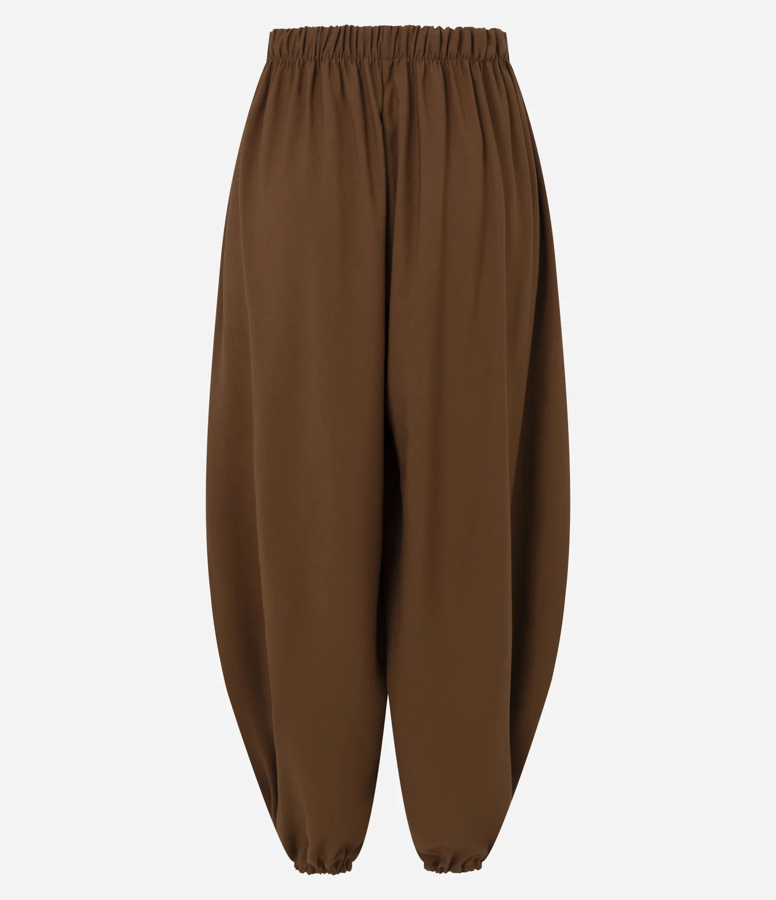 Calça Alfaiatada Aladim em Viscose Marrom 2