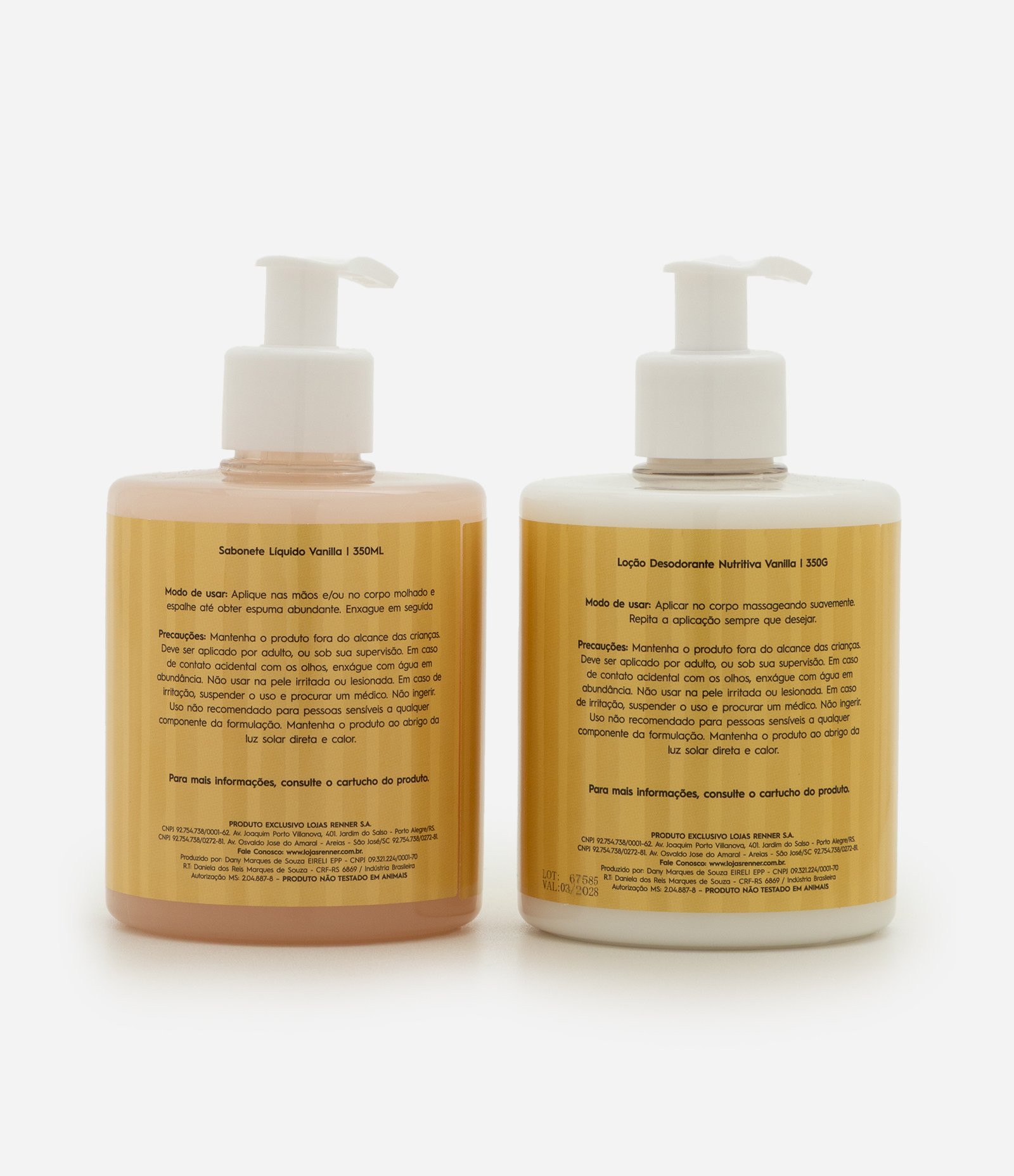 Kit Corporal Alchemia Sweet Vanilla com Sabonete Liquido 350ml + Hidratante 350ml  KIT 3