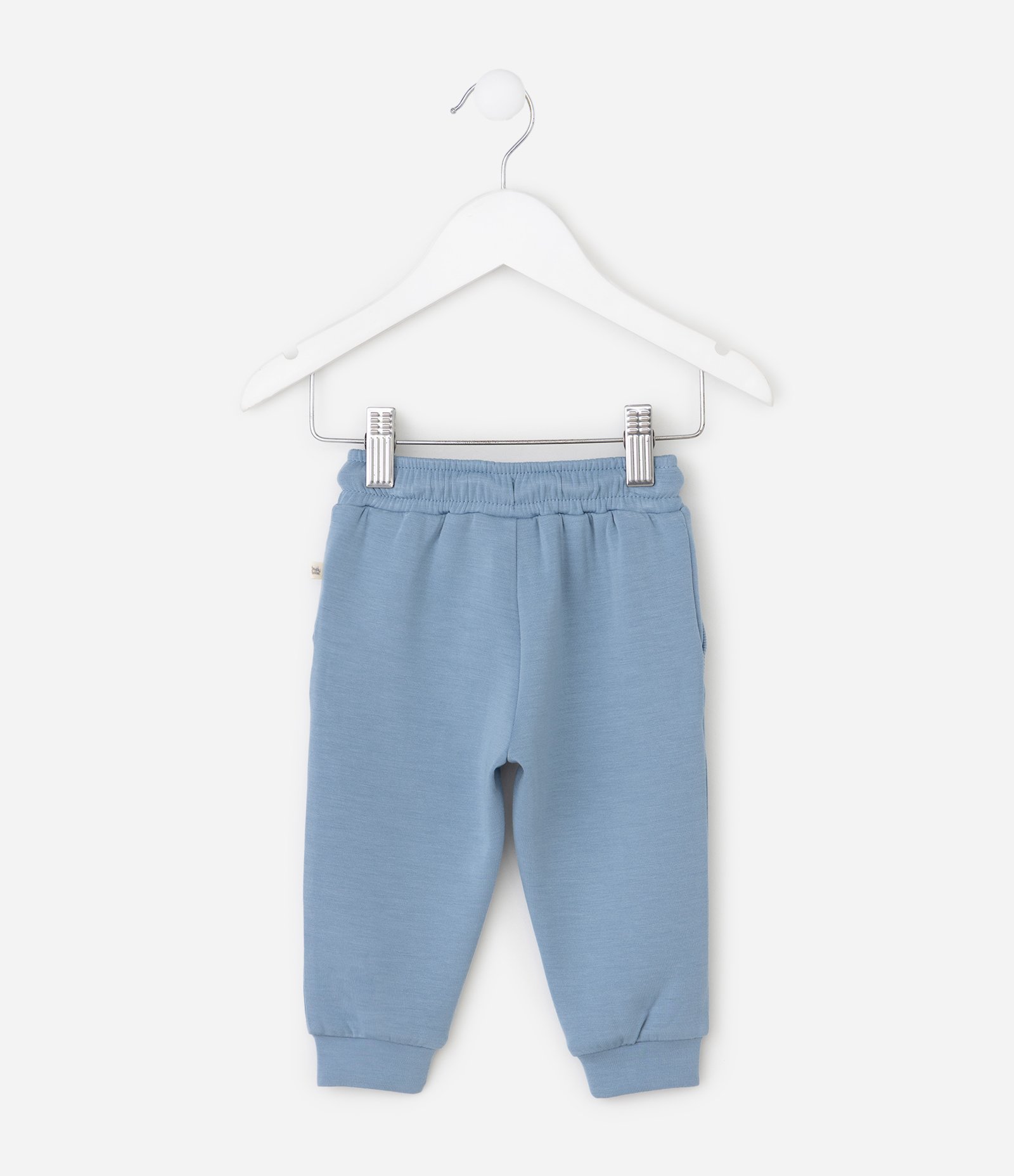 Calça Infantil com Cordão Ajustável - Tam RN a 18 Meses Azul 3