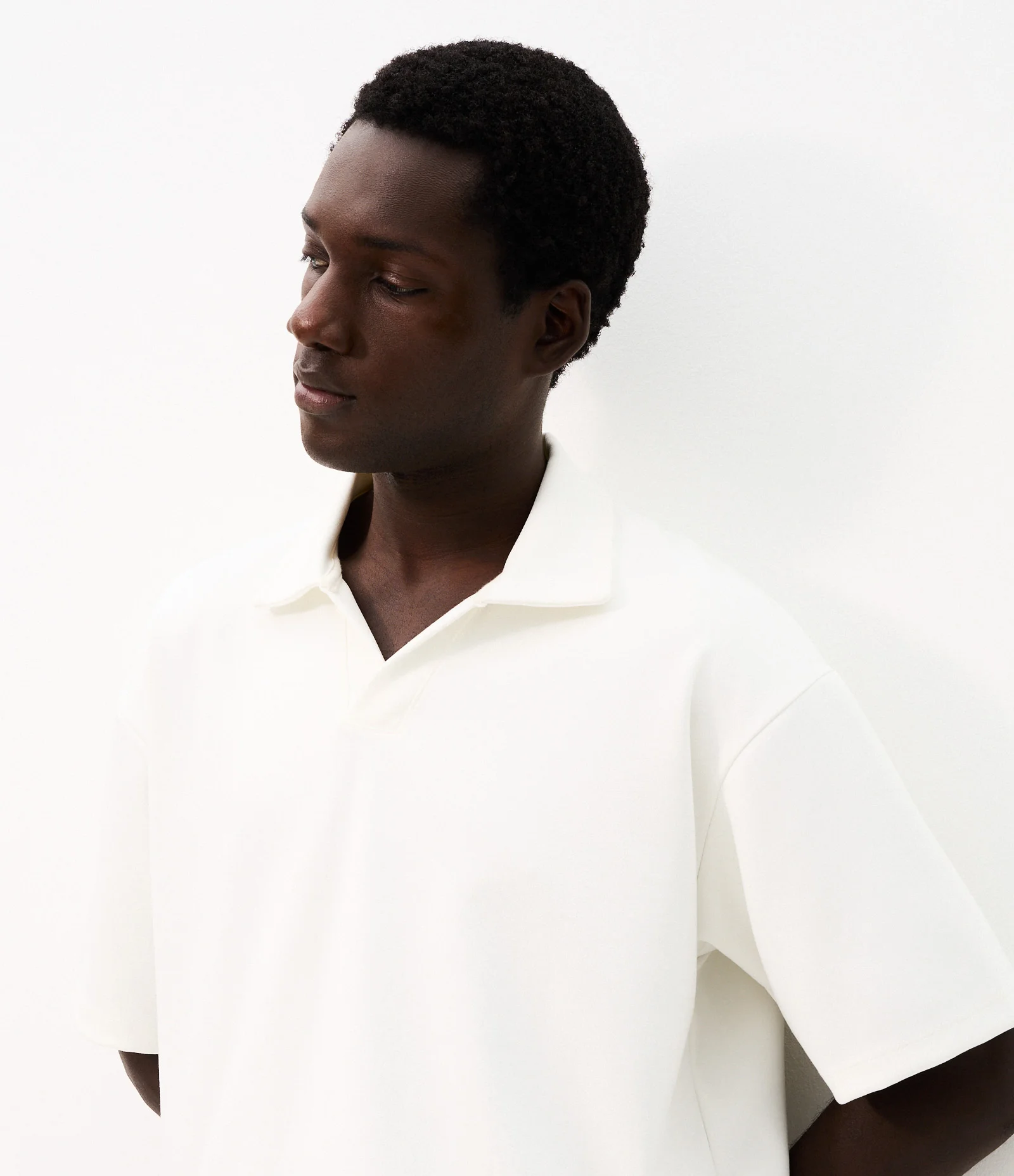 Polo Boxy Modal Branco 1