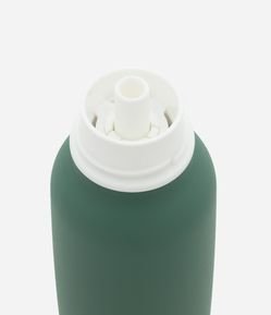 Garrafa Térmica em Aço Inoxidável com Alça de Silicone 750ml
