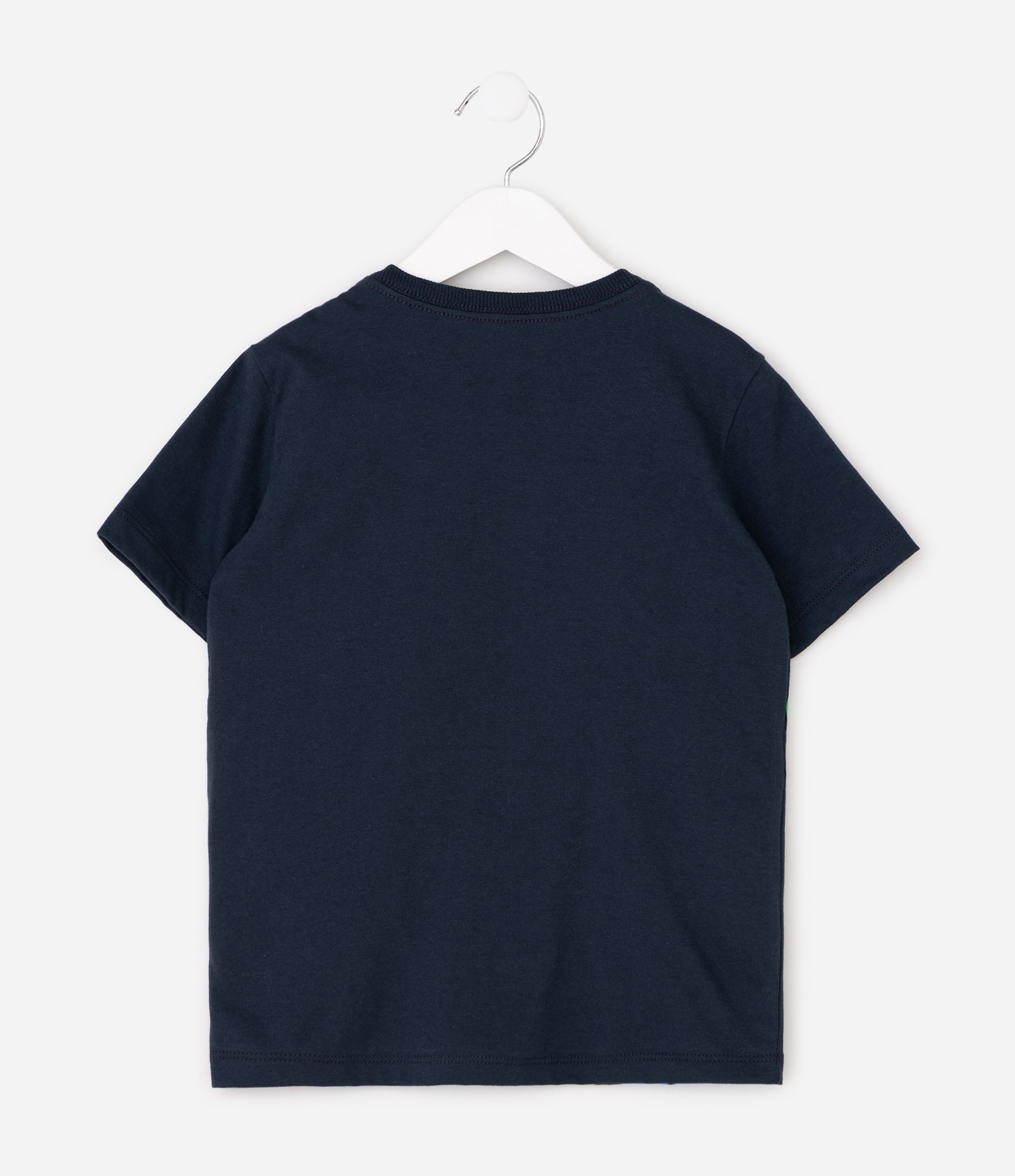 Camiseta Infantil Manga Curta Estampa Super Mario – Tam 4 a 10 Anos Azul Escuro 3